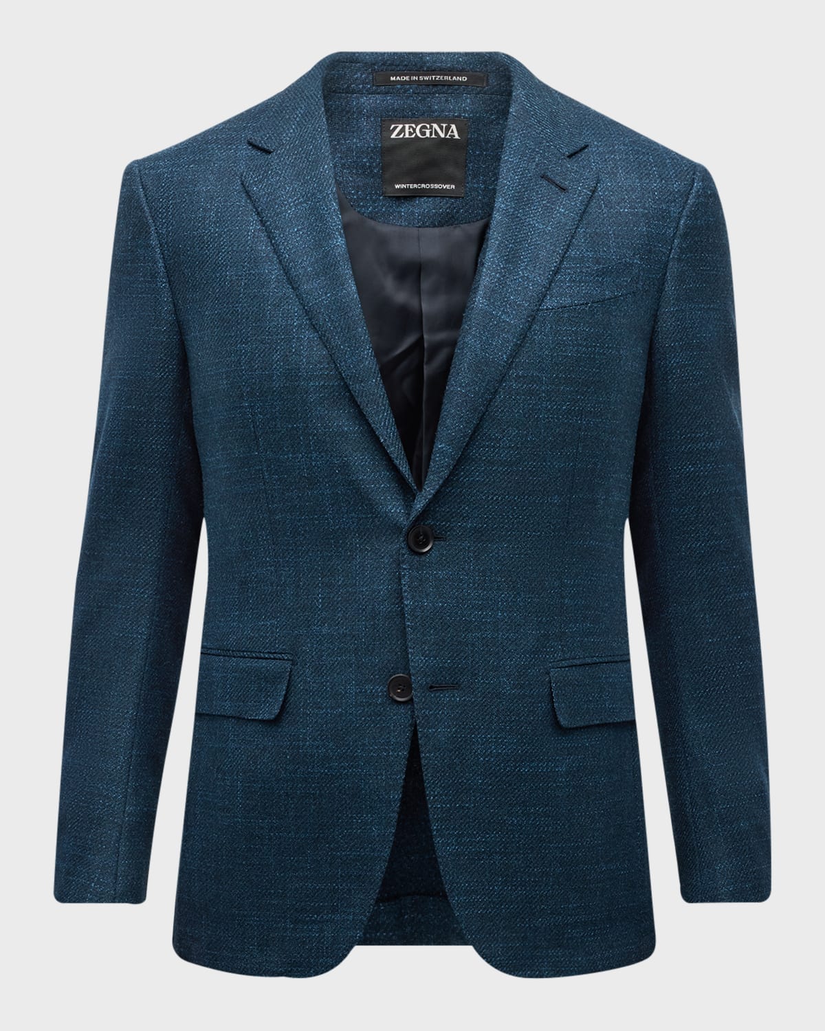 Men's Crossover Wool-Cashmere Blazer