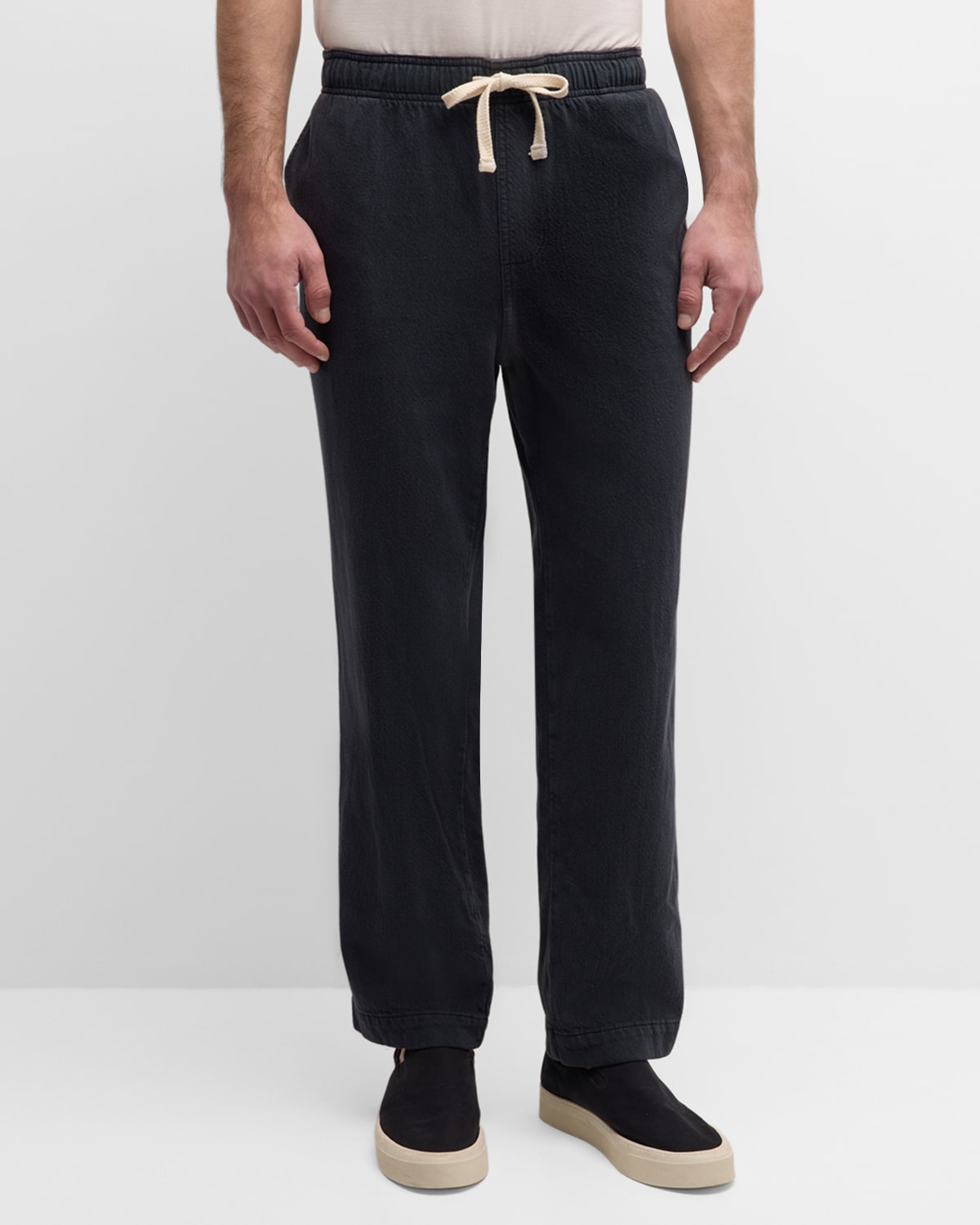 Shop Frame Men's Textured Terry Sweatpants In Navy