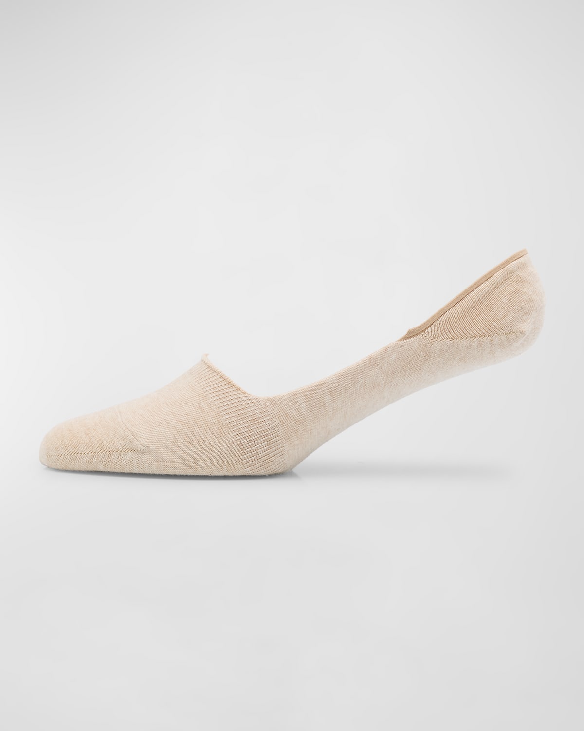 Shop Falke Men's Step Medium-cut Cotton No-show Socks In Beige