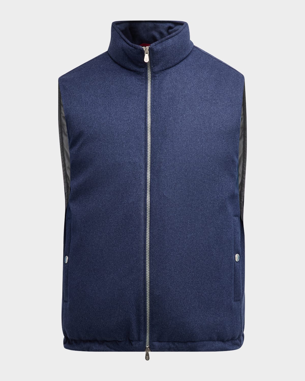 Men's Wool Padded Full-Zip Vest