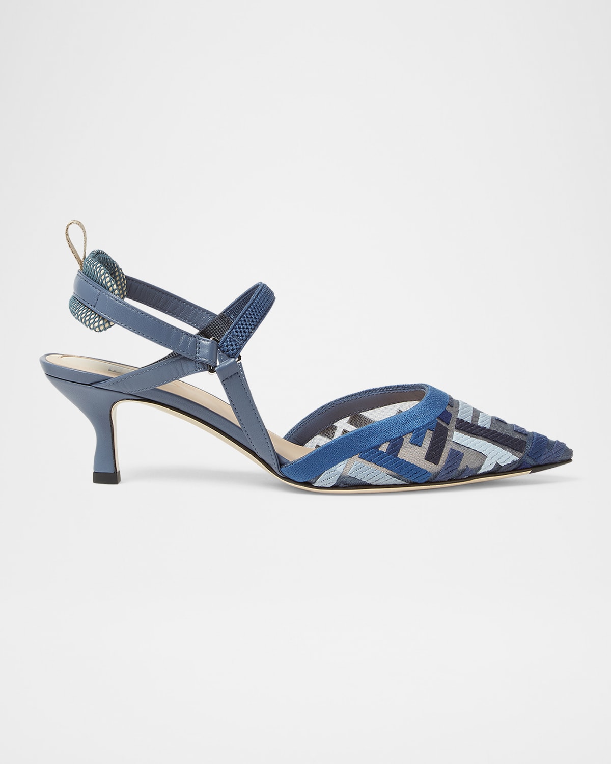 Colibri FF Pointed Slingback Kitten Pumps