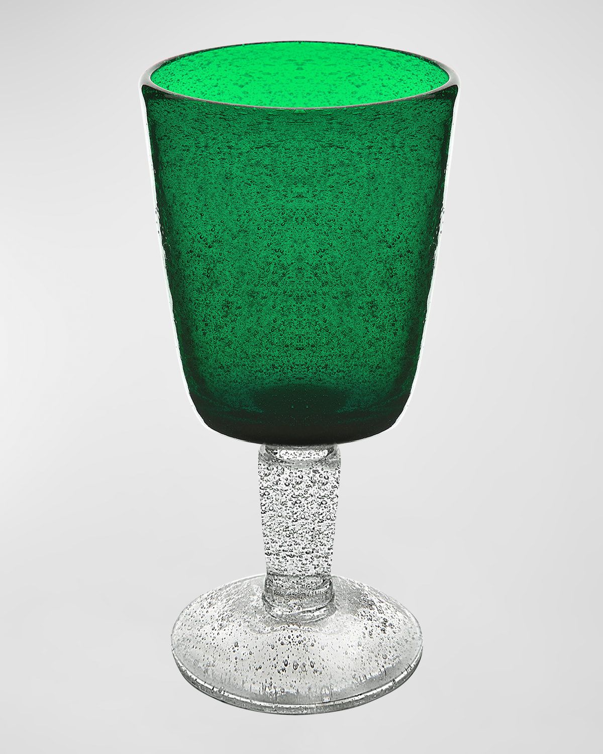 Memento 10 Oz. Wine Goblets, Set Of 6 In Emerald