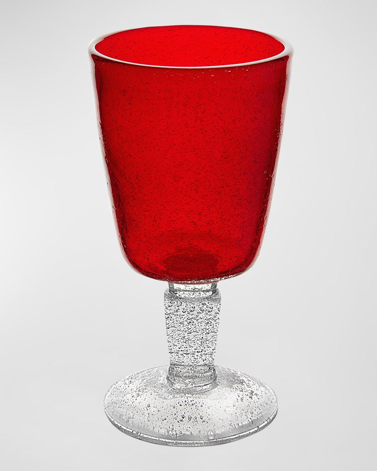 Memento 10 Oz. Wine Goblets, Set Of 6 In Red