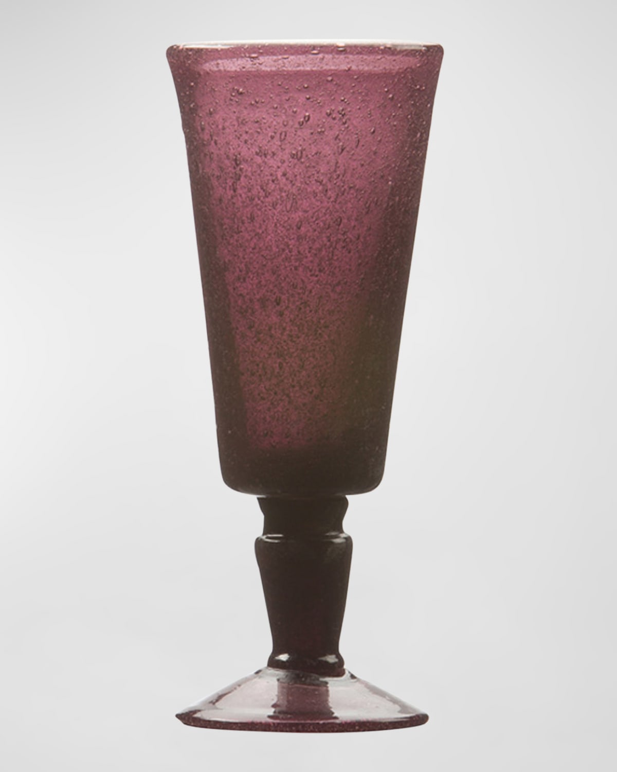 Memento 6.75 Oz. Champagne Flutes, Set Of 6 In Purple