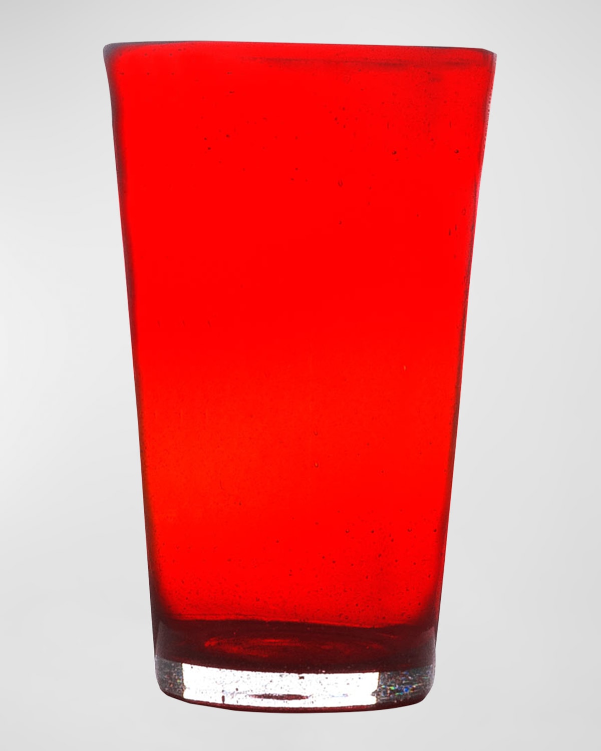 Memento 14 Oz. Highball Glasses, Set Of 6 In Red