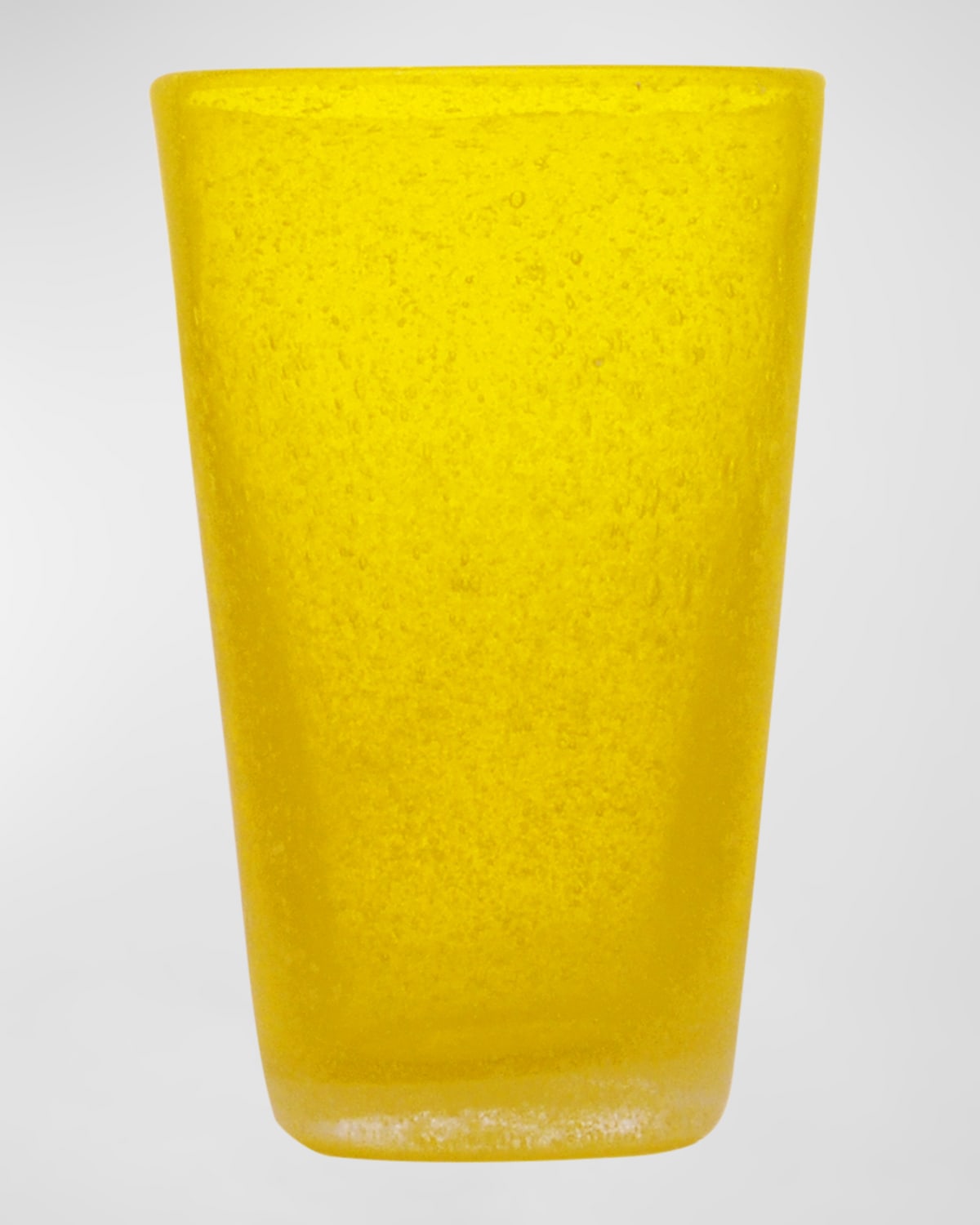 Memento 14 Oz. Highball Glasses, Set Of 6 In Yellow Transparent