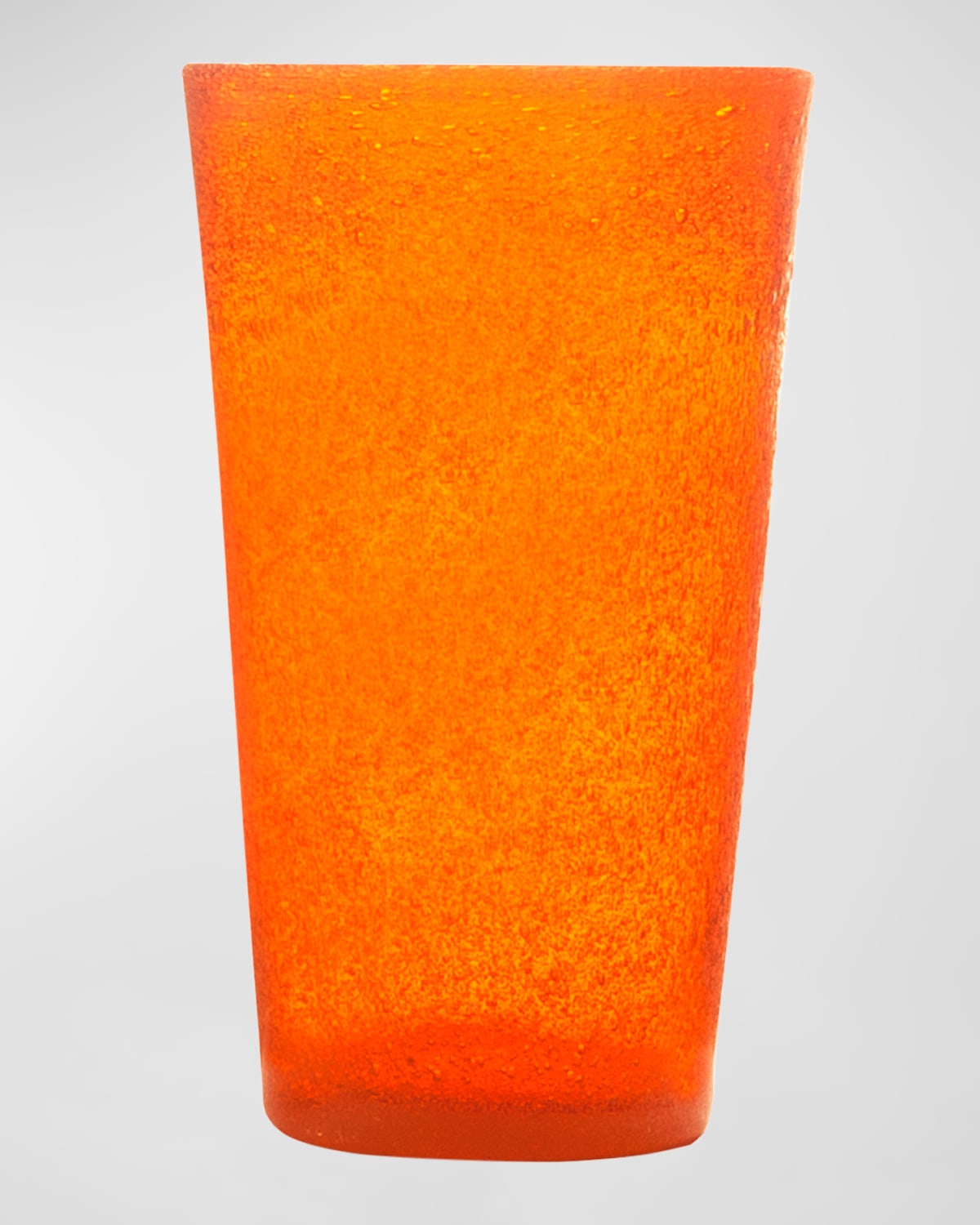Memento 14 Oz. Highball Glasses, Set Of 6 In Orange