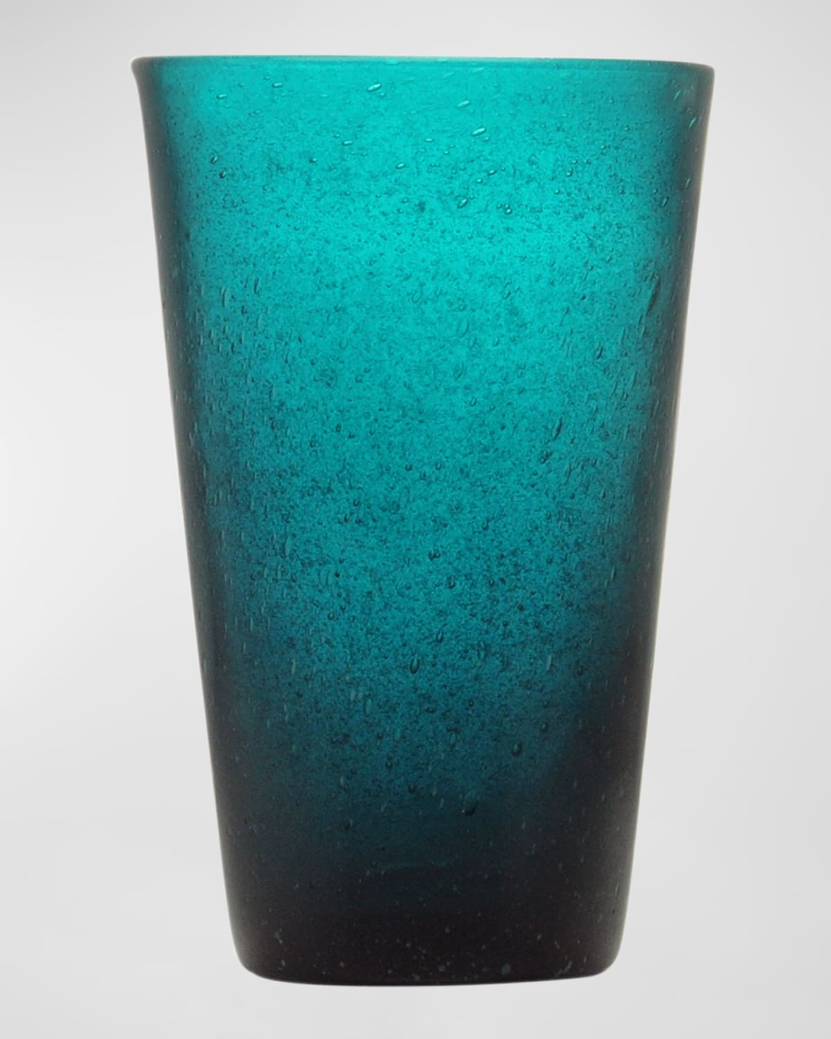 Memento 14 Oz. Highball Glasses, Set Of 6 In Petrol