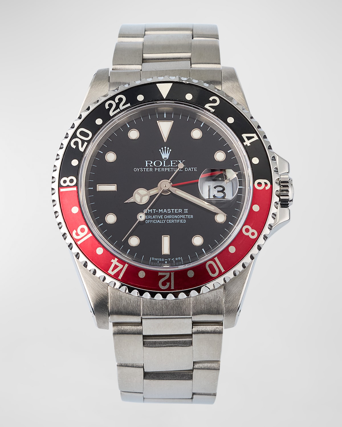 Rolex Oyster Perpetual GMT-Master II 40mm Vintage 1997 Watch