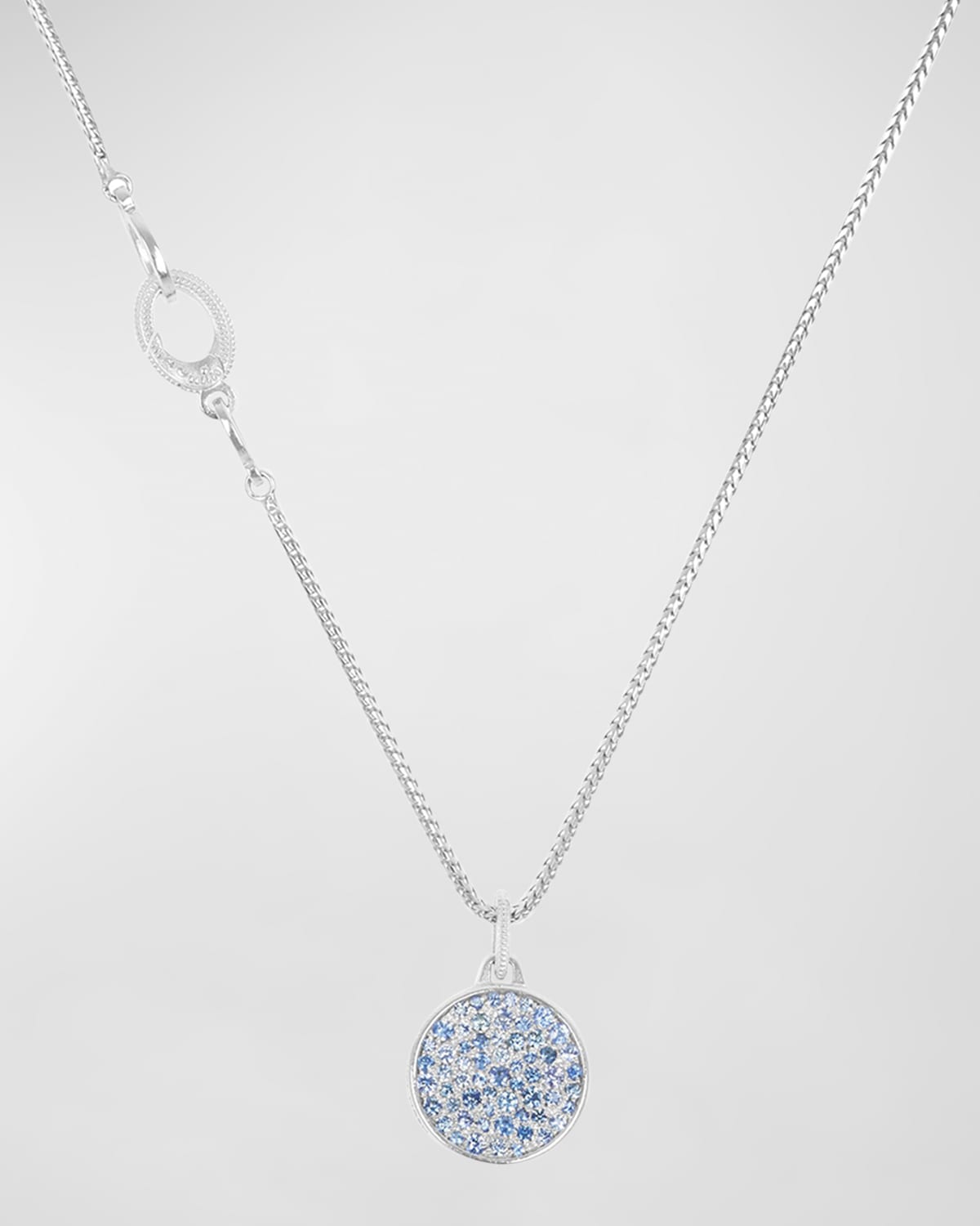 Men's Moneta Sovereign Disc Pendant Necklace
