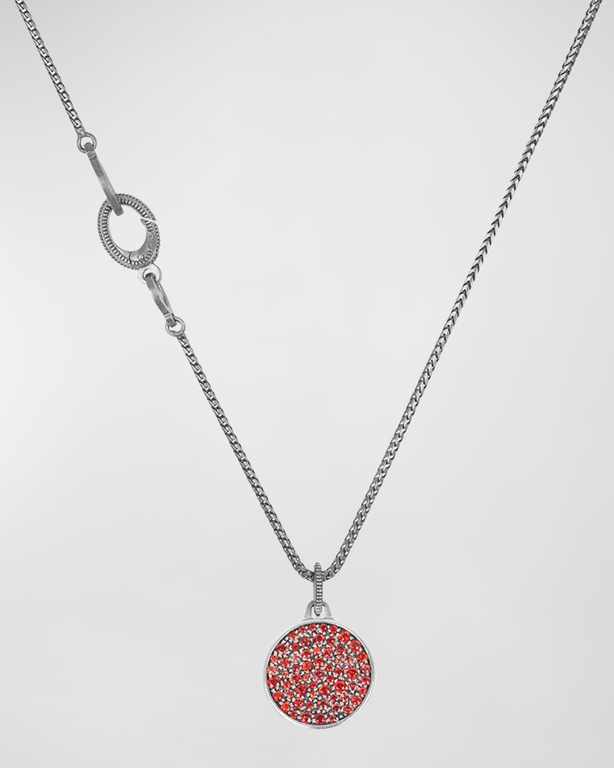 Men's Moneta Sovereign Disc Pendant Necklace