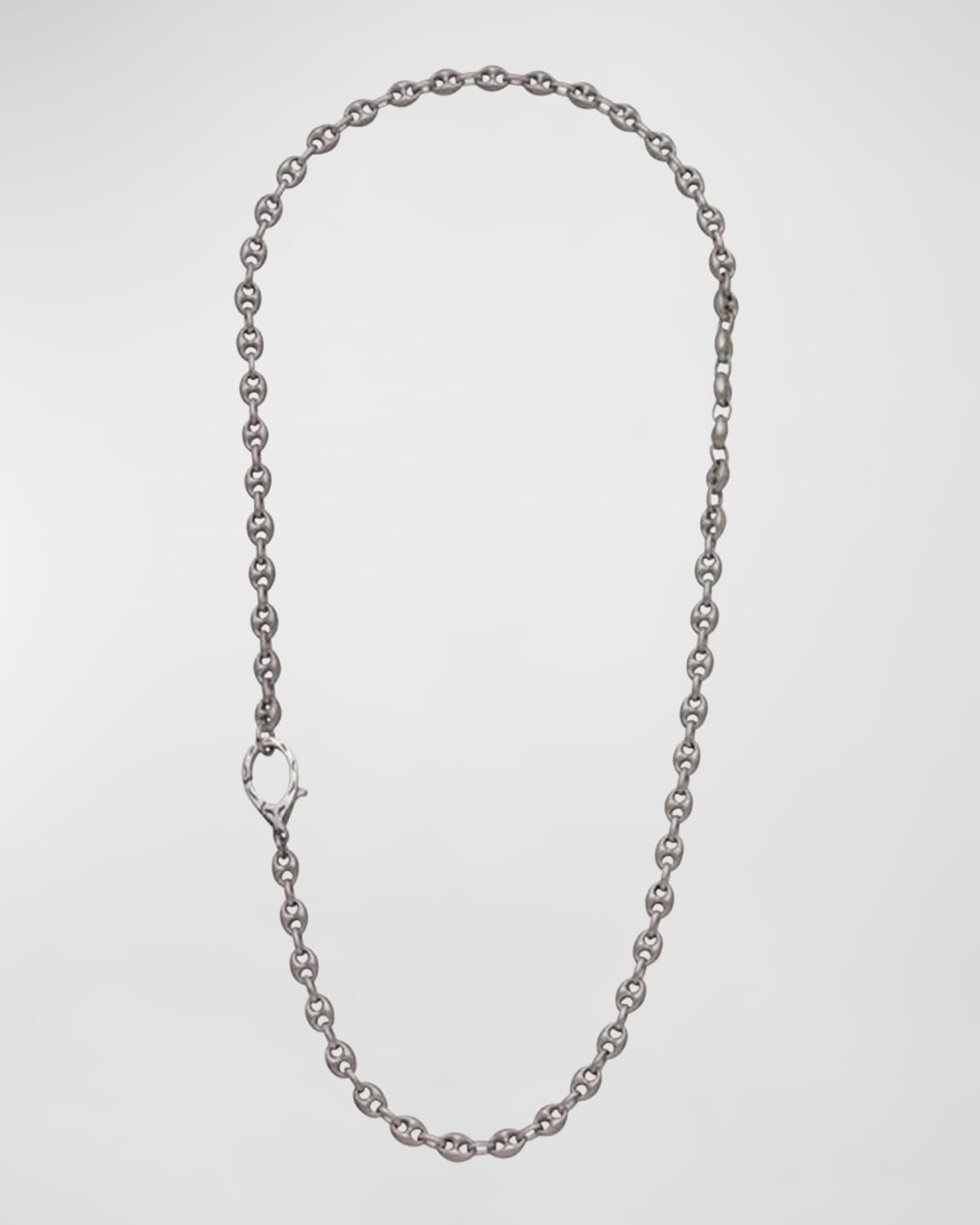Men's Ulysses Marine Link Necklace in Silver, 52mm