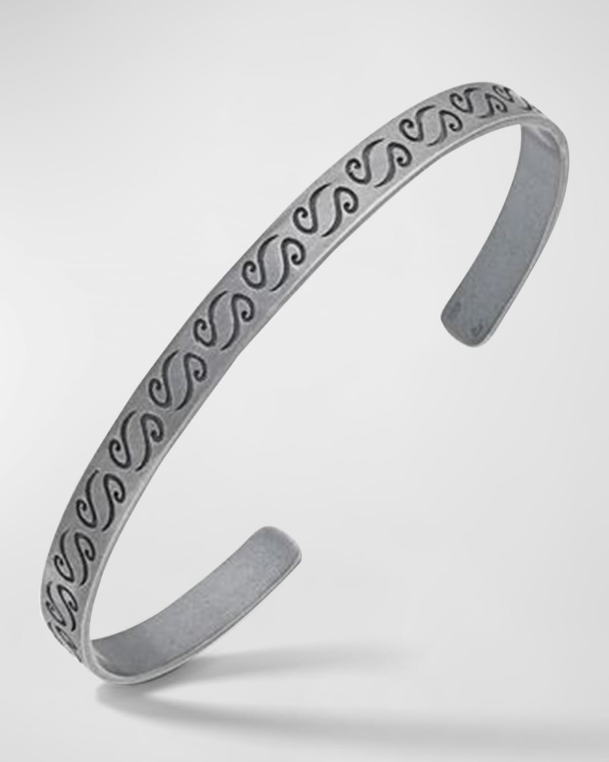 Men's Ara Engraved Cuff Bracelet