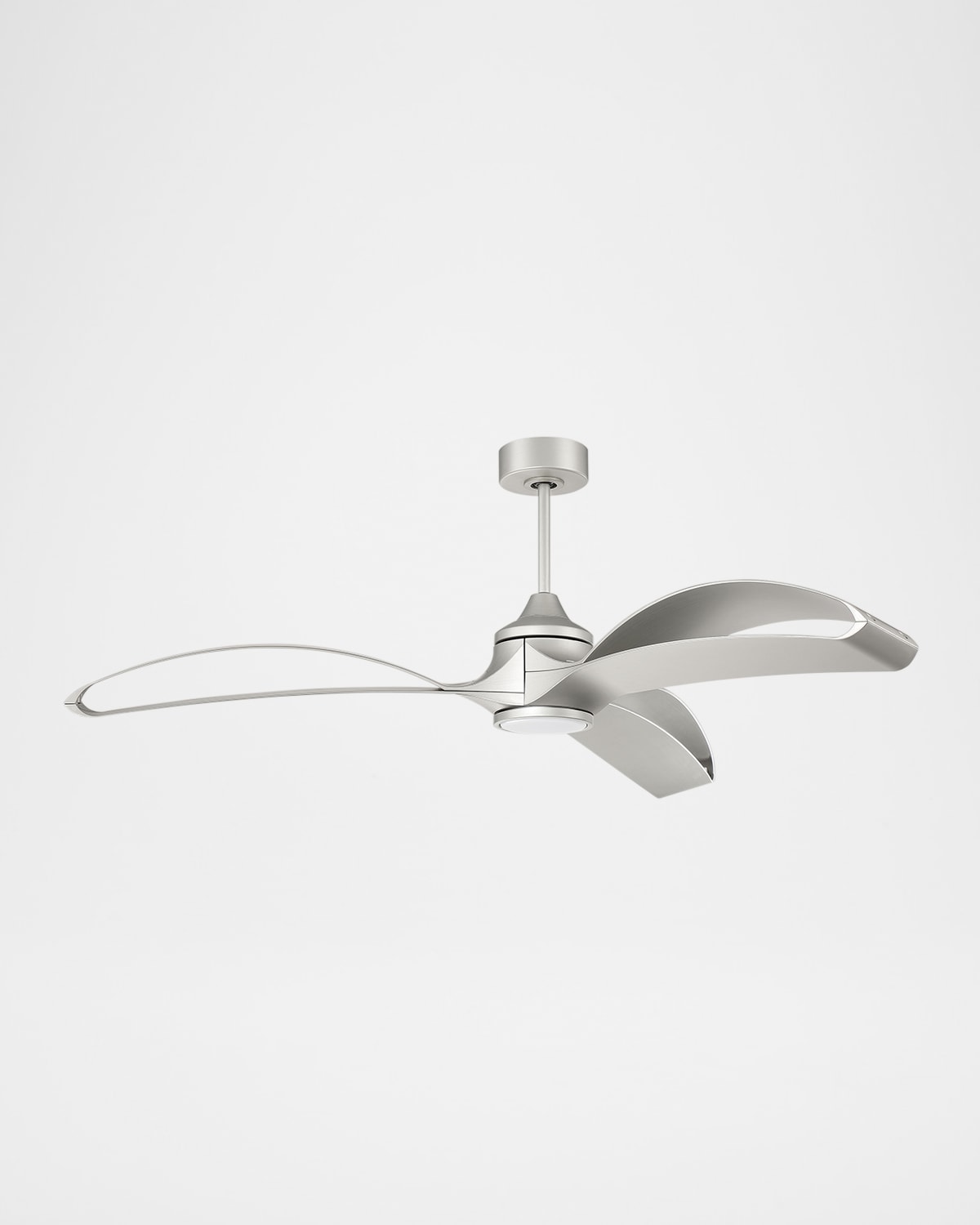 Ellington/litex Bandeaux 60" Wi-fi Ceiling Fan With Led Light Kit In Painted Nickel