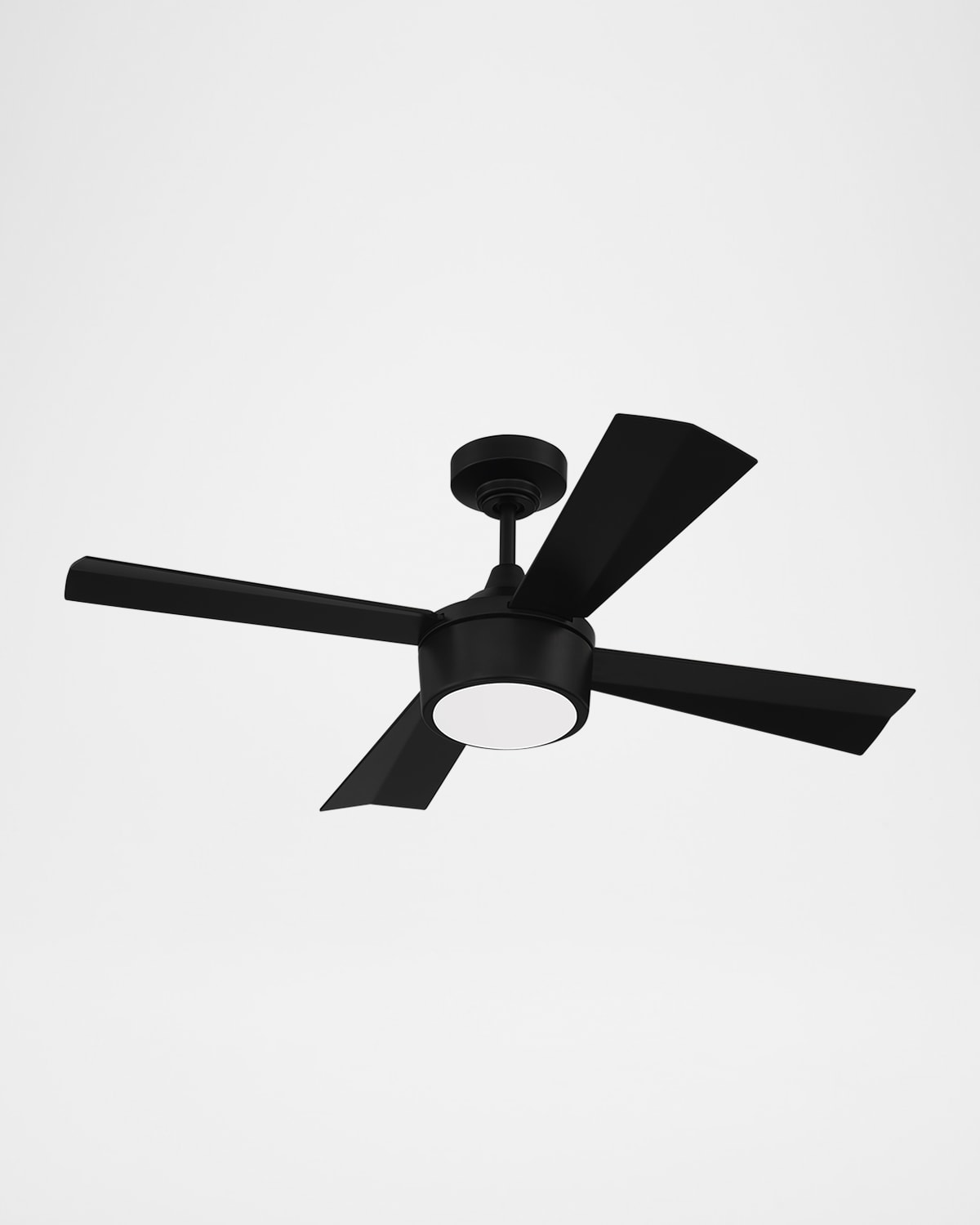 Ellington/litex Theo 42" Indoor/outdoor Ceiling Fan With Led Light Kit In Flat Black
