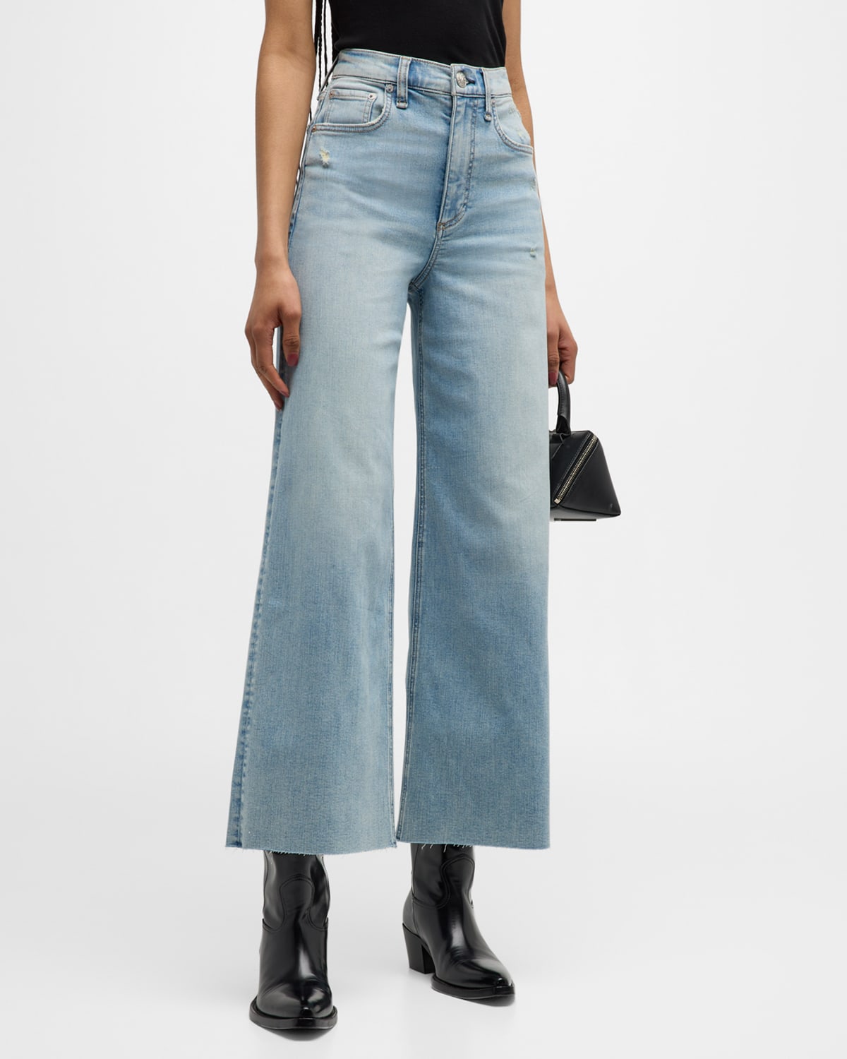 Sofie Wide-Leg Ankle Jeans