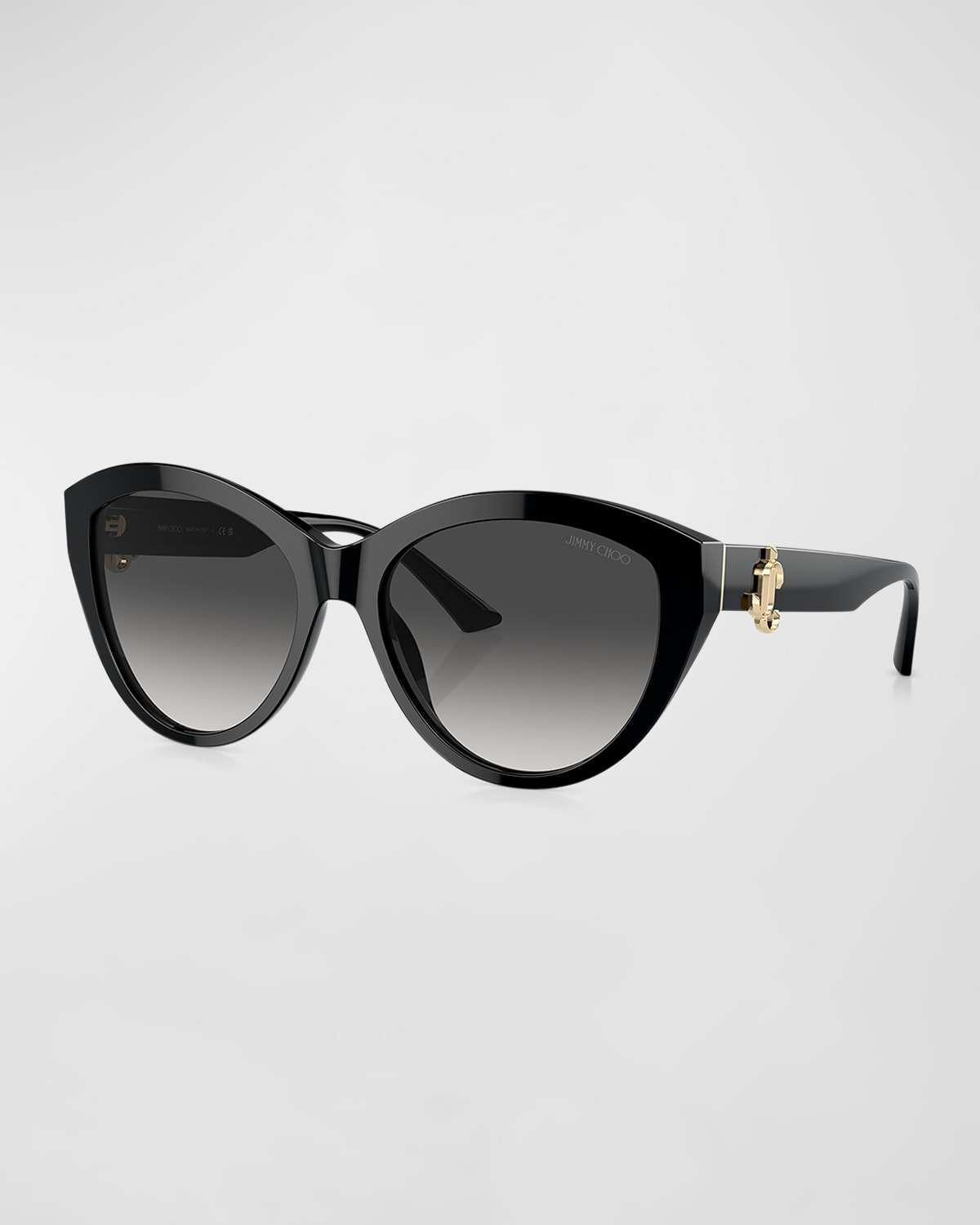 Jimmy Choo Jc 5007 50008g 55mm Womens Phantos Sunglasses In Black