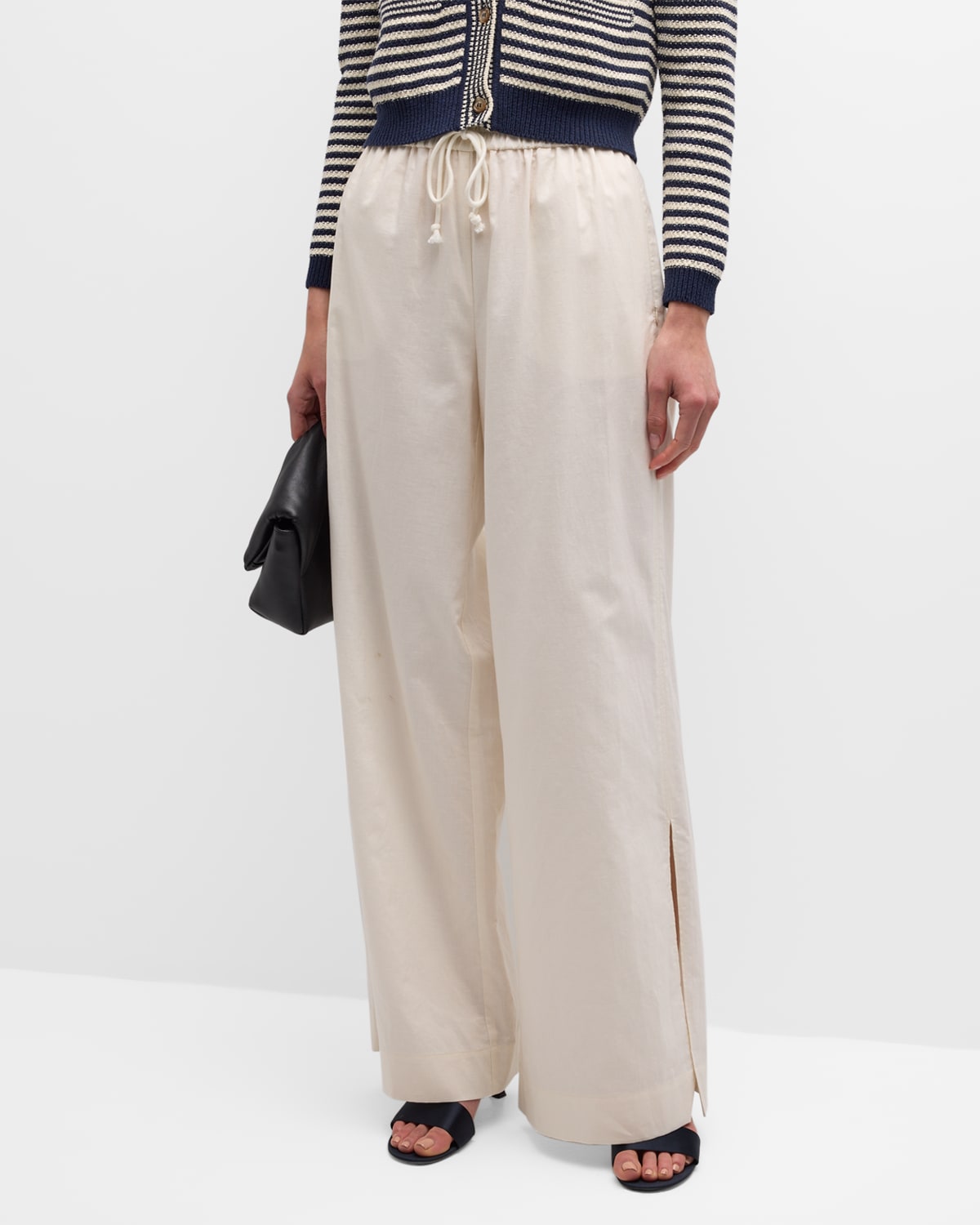 Shop Frame Lounge Pants In Cream