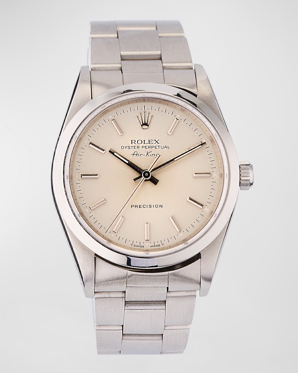 Vintage Watches Rolex Air King Precision 34mm Vintage 1991 Watch In Neutral