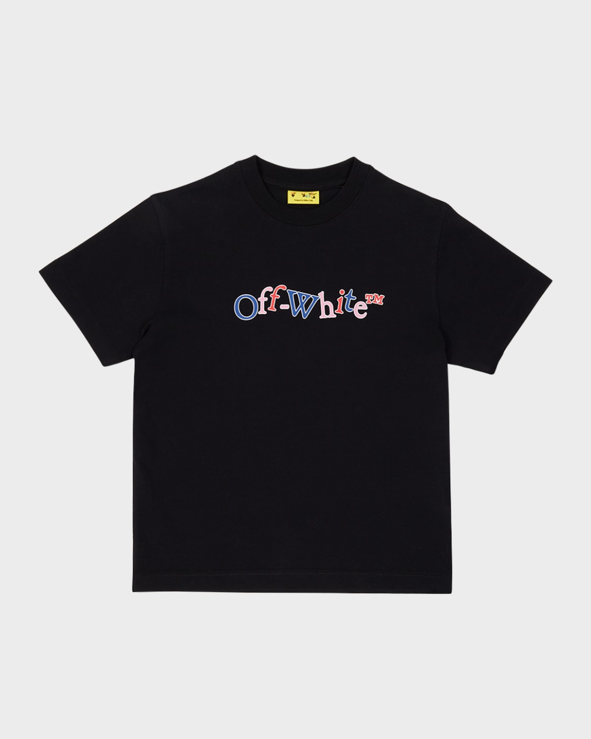 Boy's Bookish Multicolor Logo-Print T-Shirt, Size 14