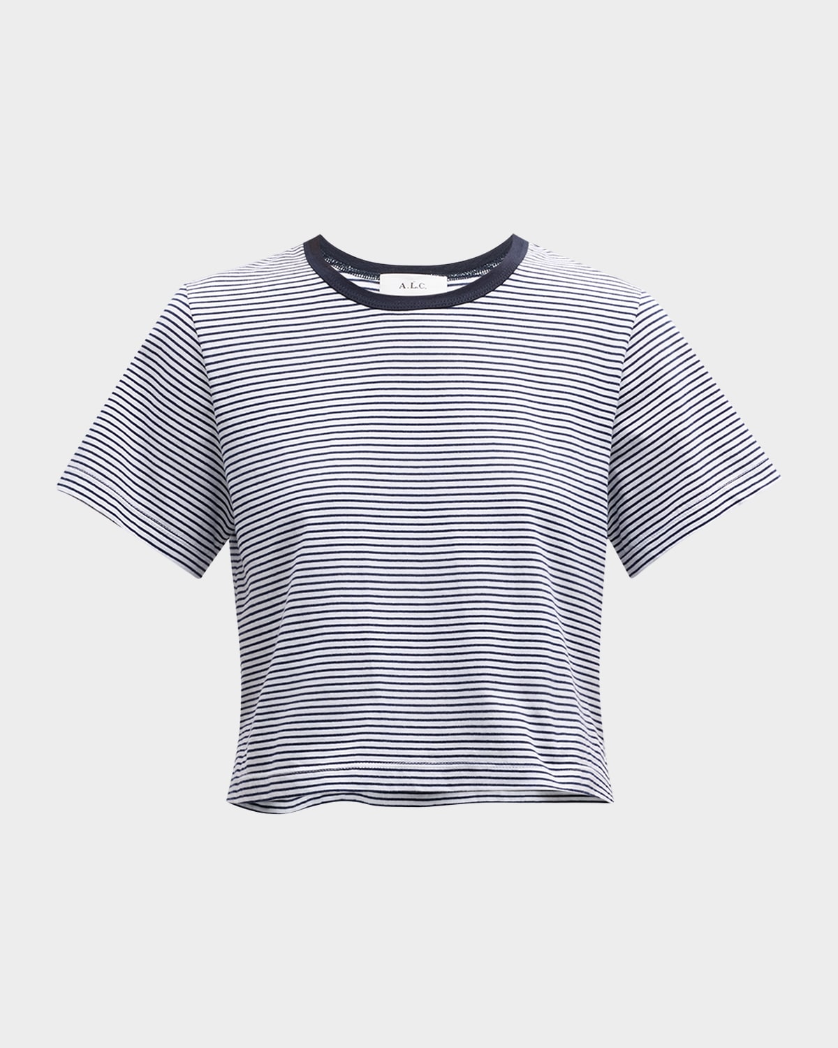 Julia Stripe Crewneck Tee