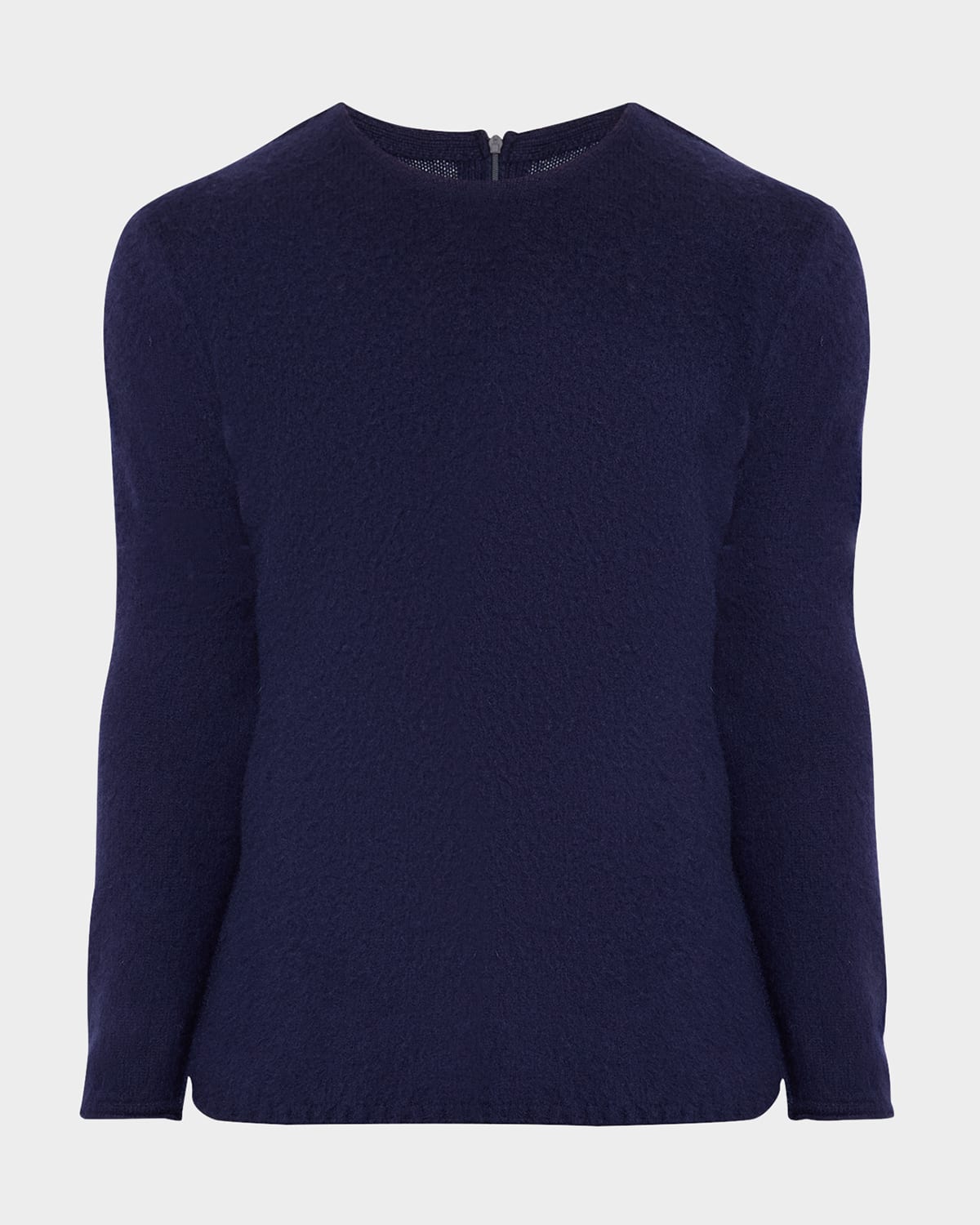 ZEGNA Men's Oasi Cashmere Brushed Crewneck Sweater
