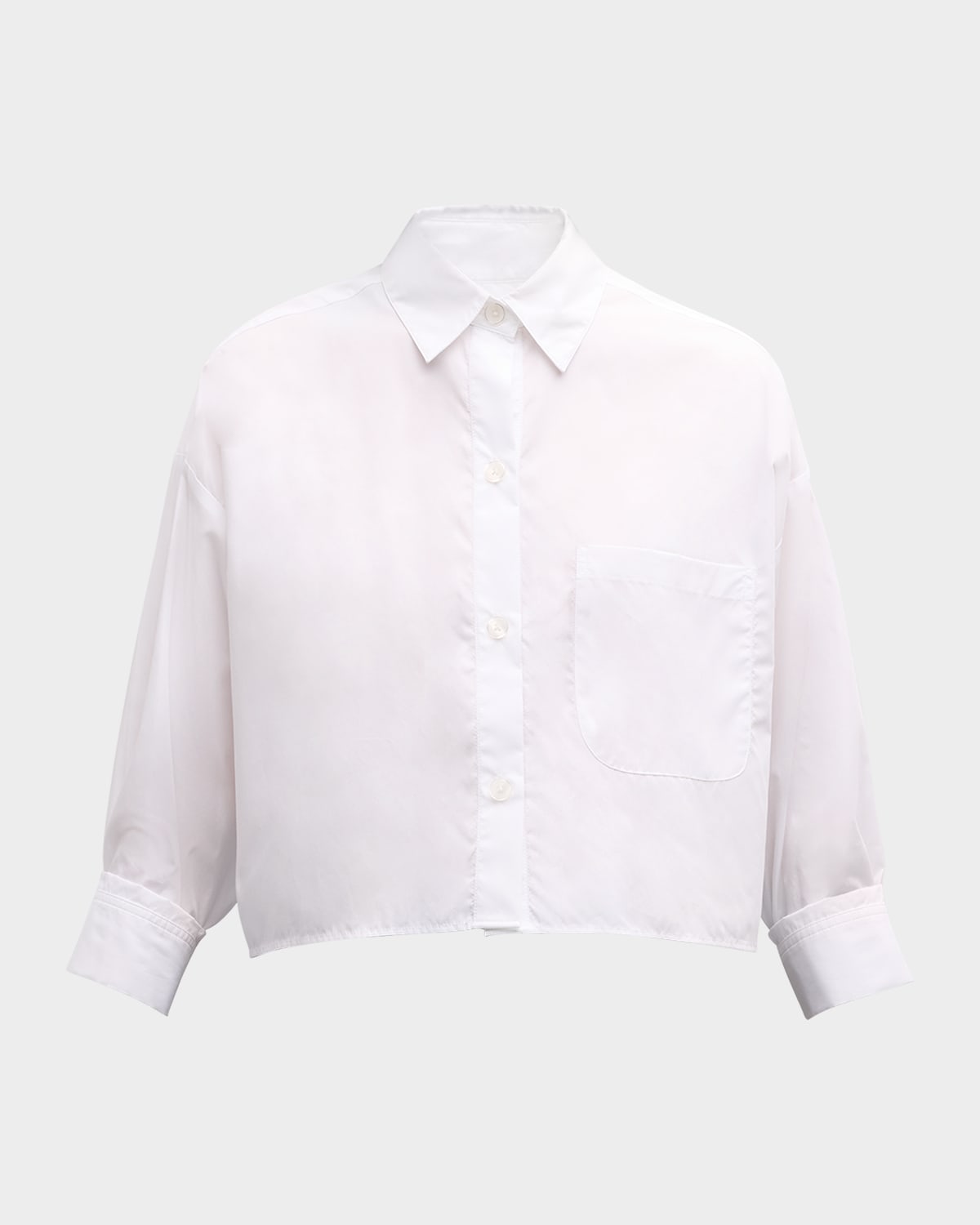 Soon To Be Ex Superfine Cotton Button-Front Shirt