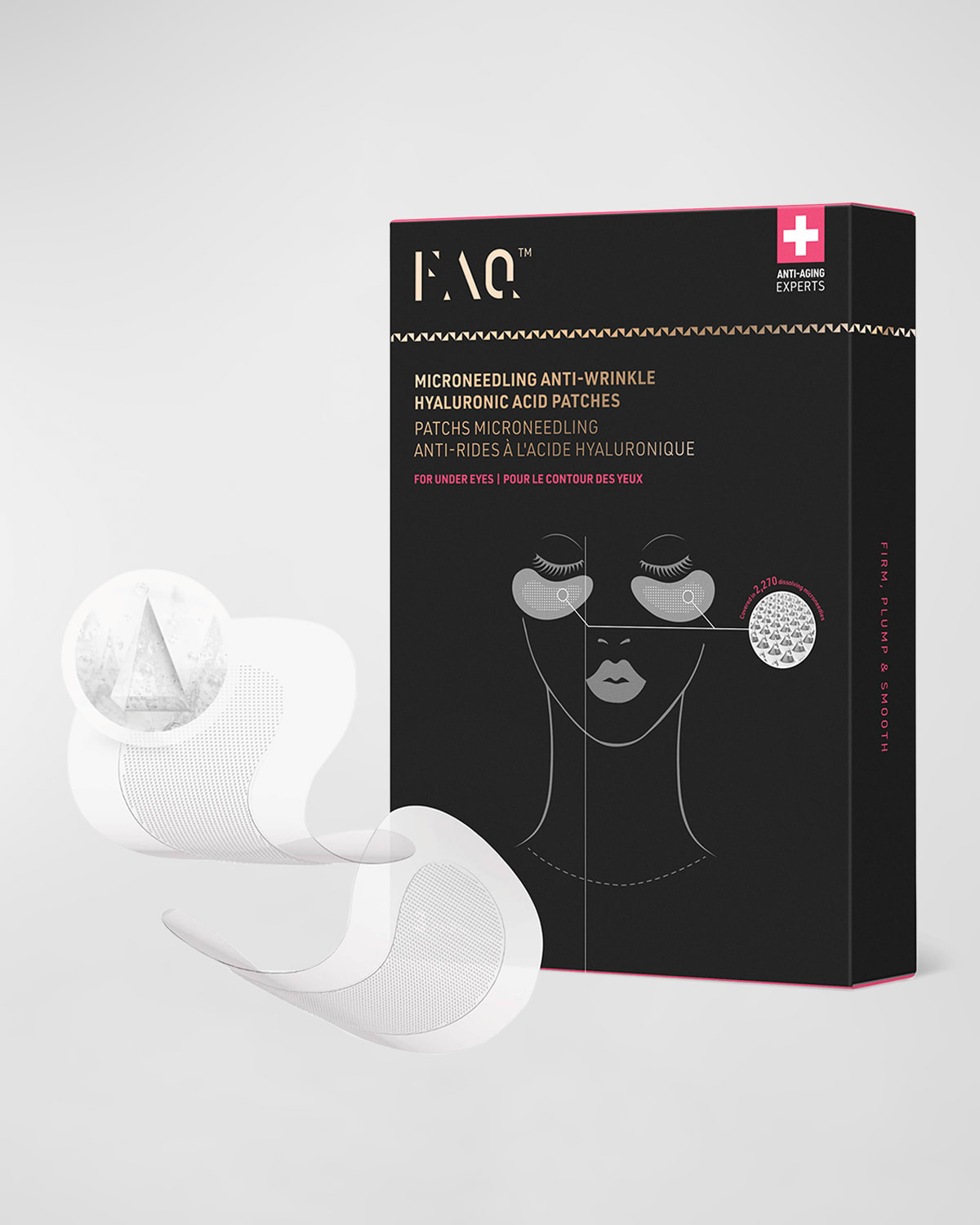 Shop Foreo Faq Microneedling Anti-wrinkle Hyaluronic Acid Patches For Under Eyes