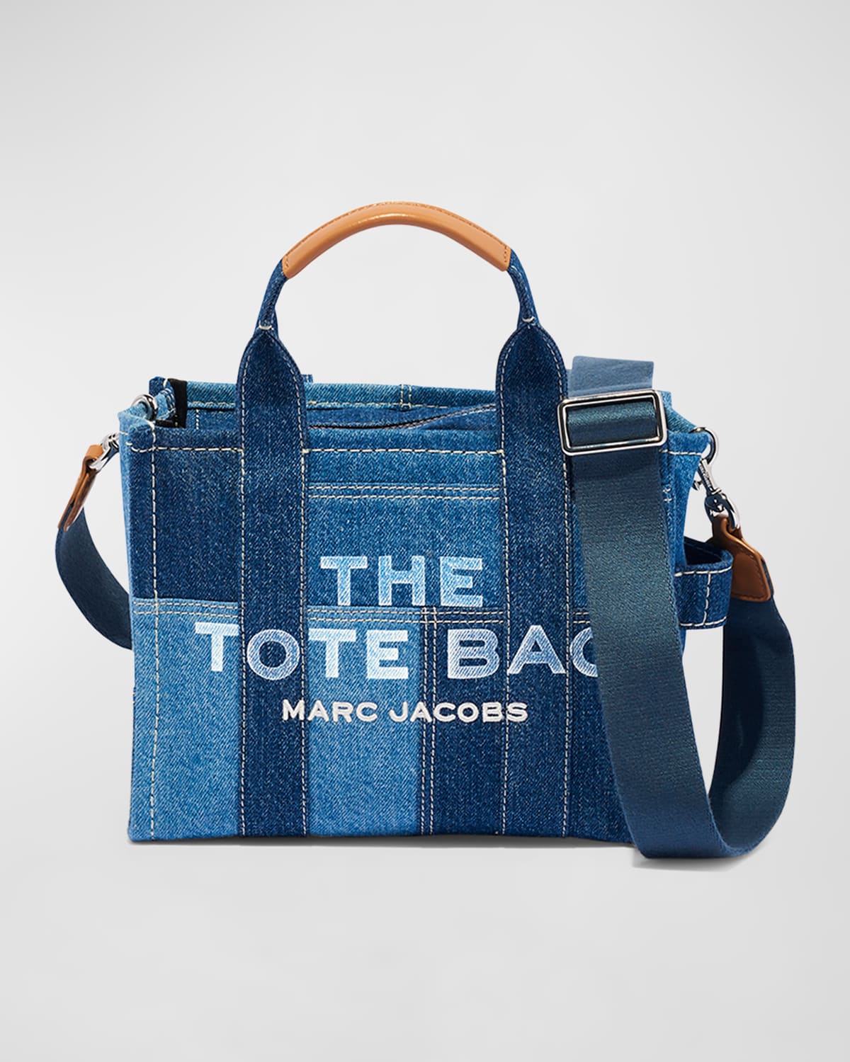 MARC JACOBS THE SMALL DENIM TOTE BAG 