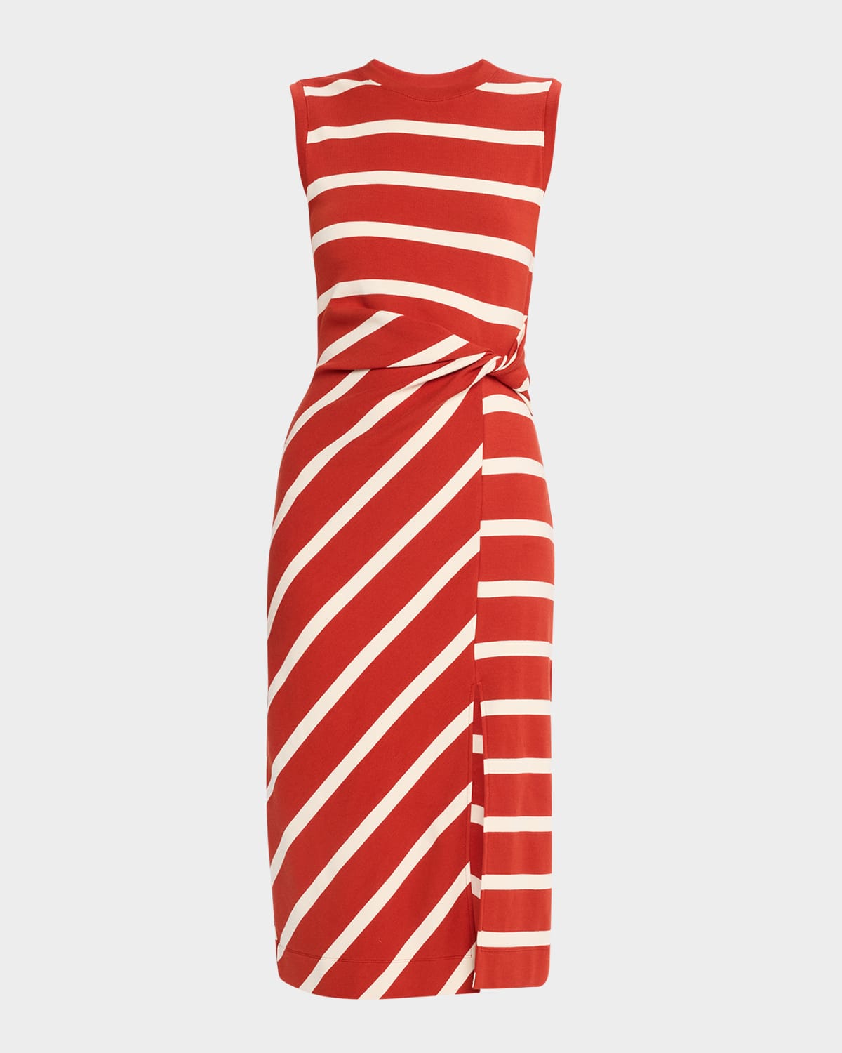 Cody Sleeveless Striped Midi Dress