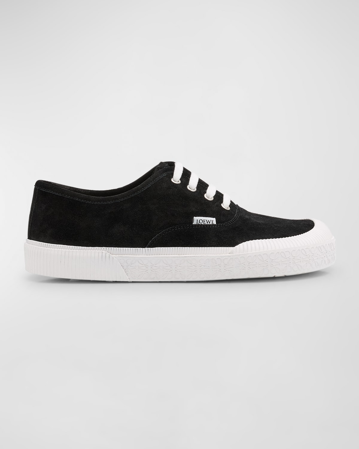 LOEWE X PAULA'S IBIZA MEN'S TERRA SUEDE LOW-TOP SNEAKERS 