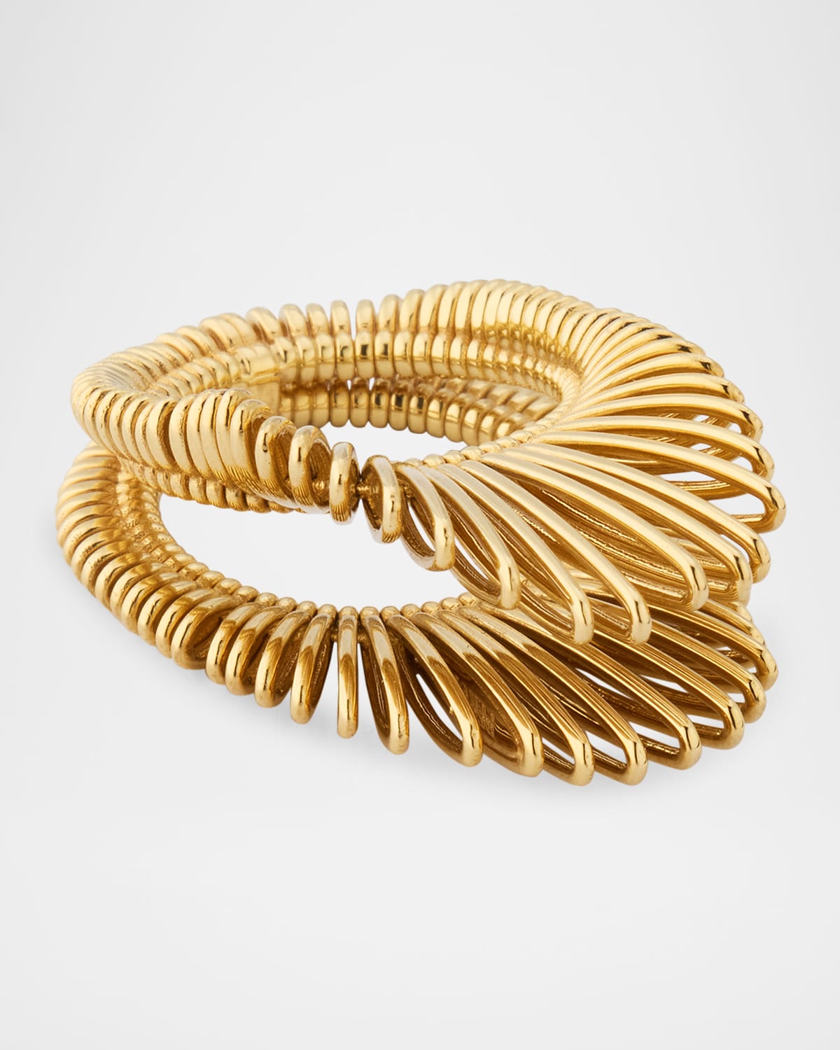 18K Yellow Gold Guitar Statement Ring