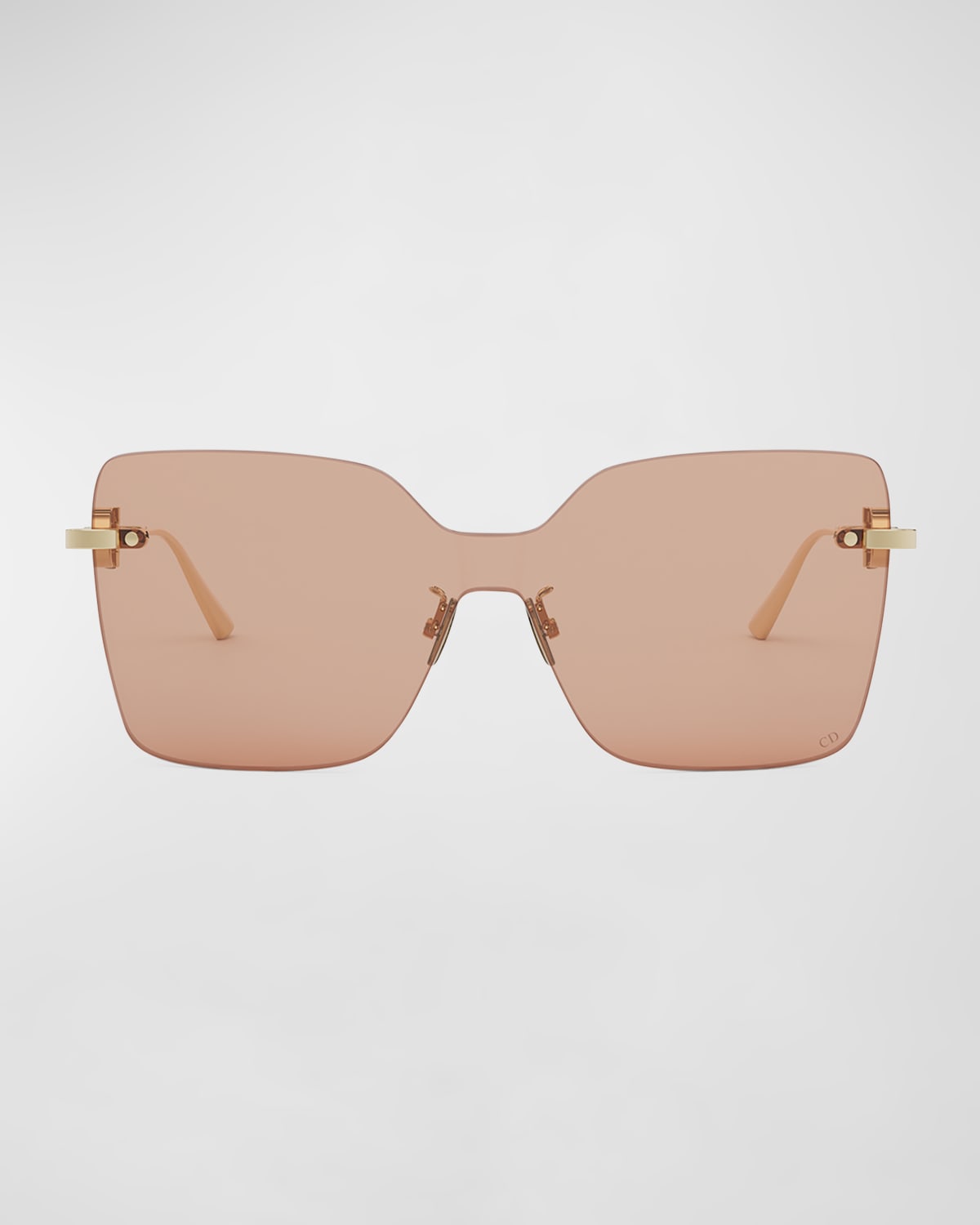 Dior Cd Chain M1u Sunglasses In Orange