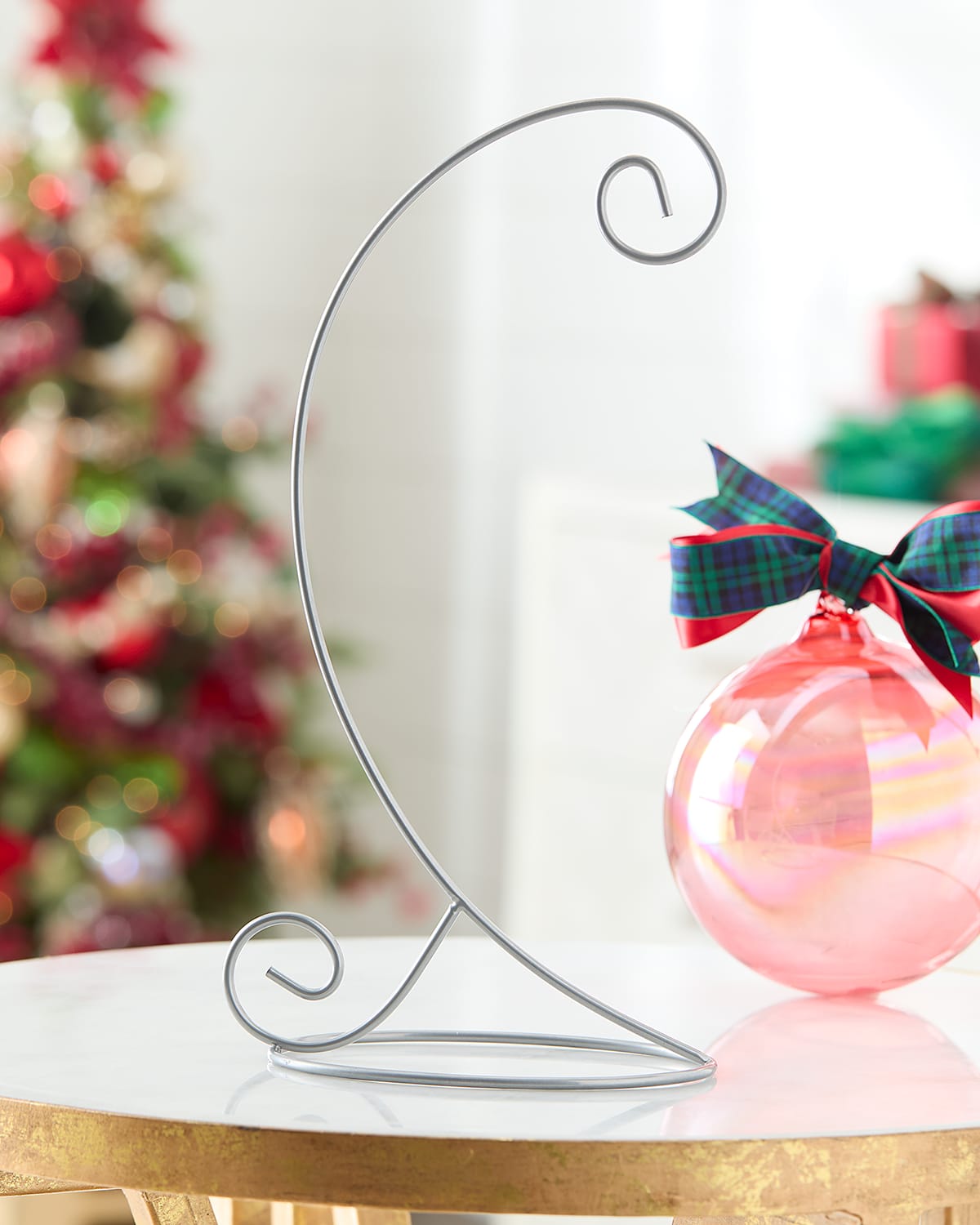 Coton Colors Large Ornament Stand, Silver