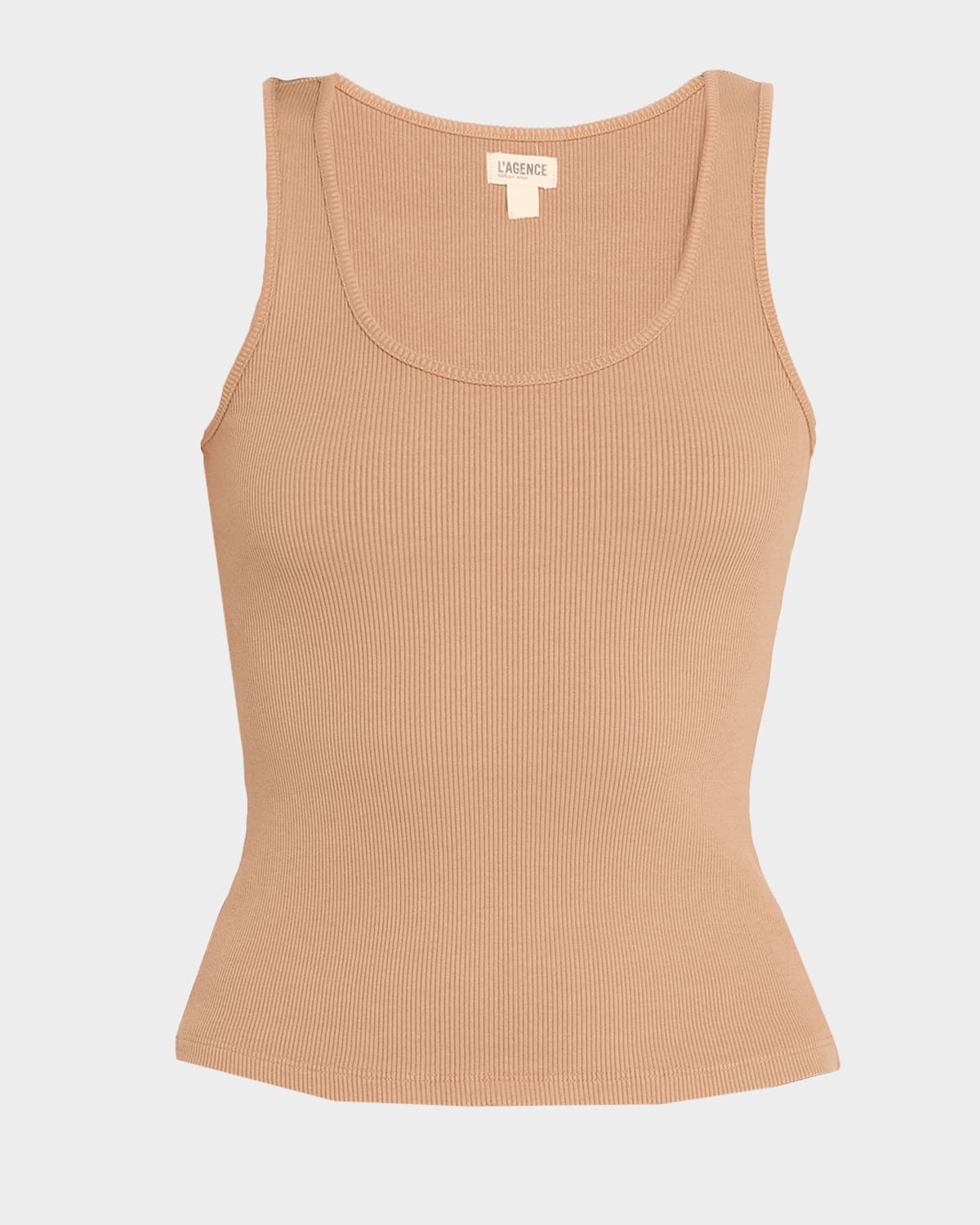 L'agence Adira Scoop-neck Tank Top