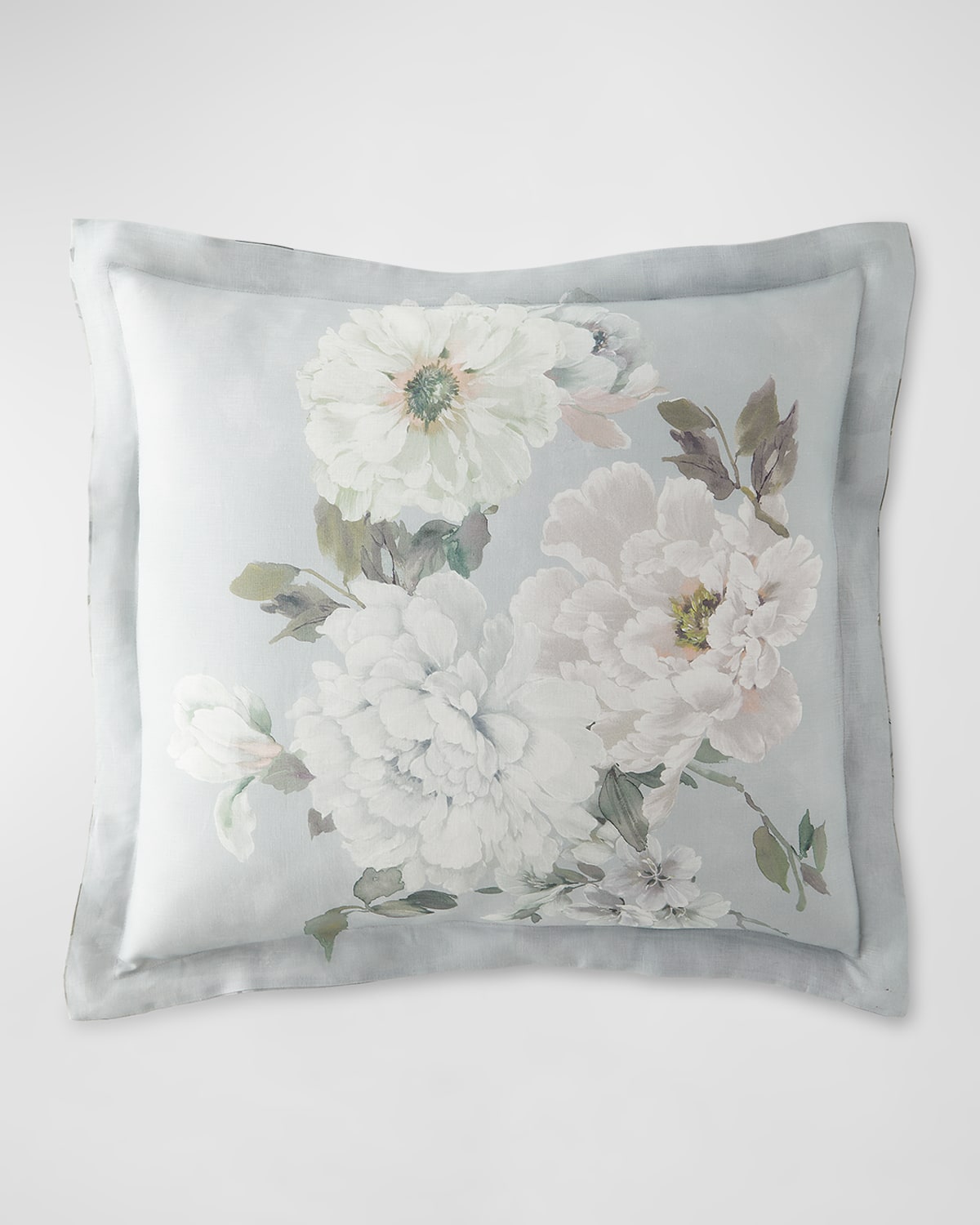 Shop Designers Guild Fleur Blanche Platinum Euro Sham