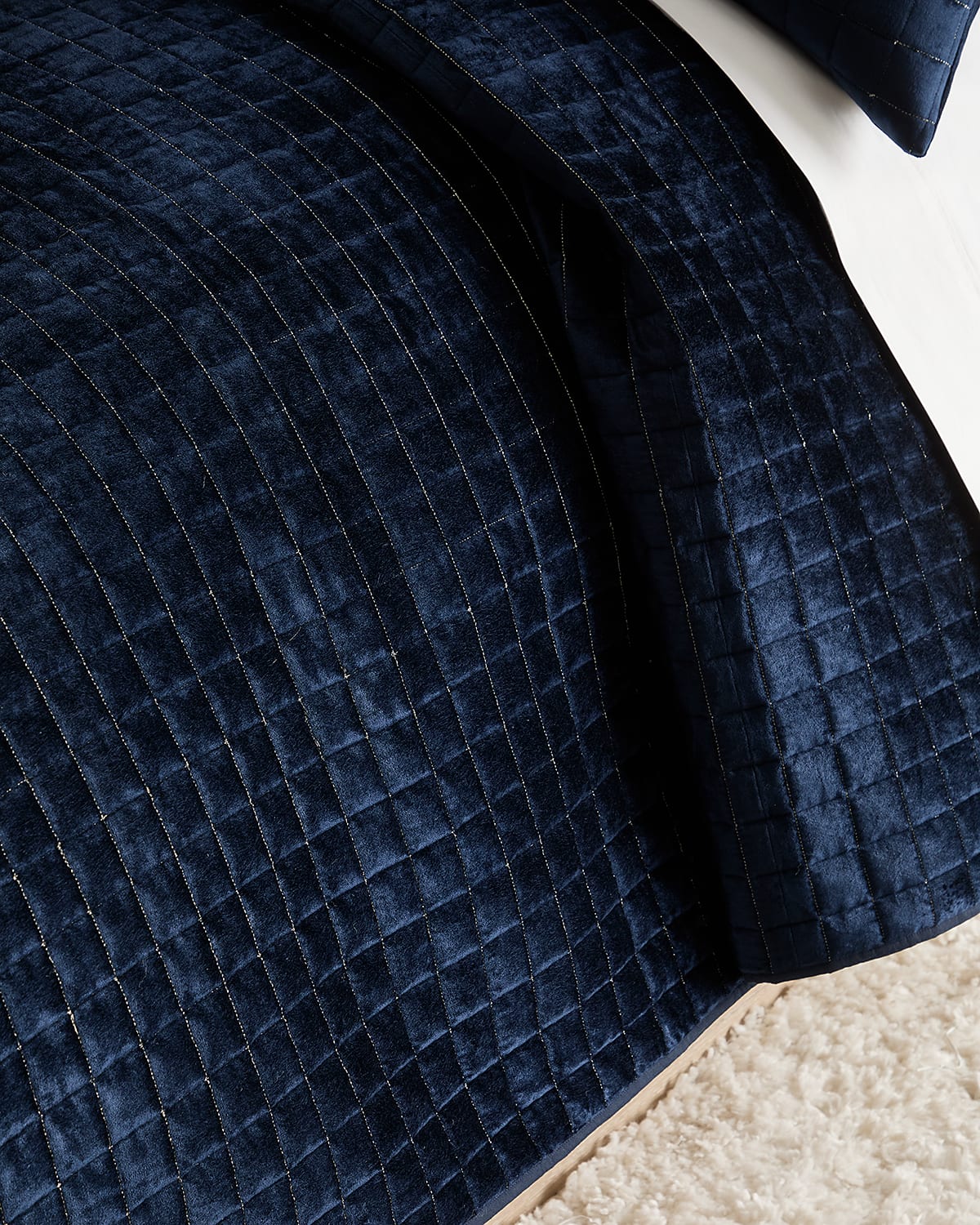 Callisto Home Artus 3-piece Queen Comforter Set In Indigo