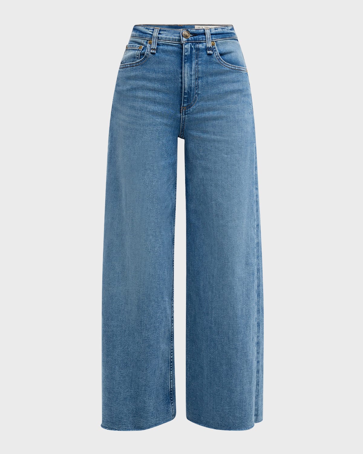 Shop Rag & Bone Sofie Crop High-stretch Jeans In Monterosso