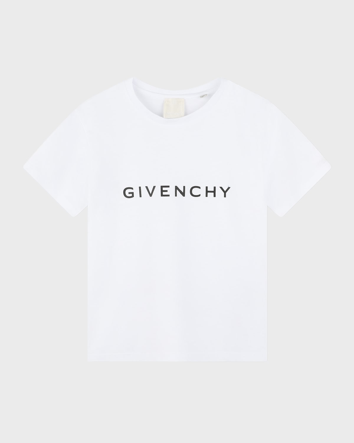 Givenchy Kids' Boy's Classic Logo-print T-shirt In White