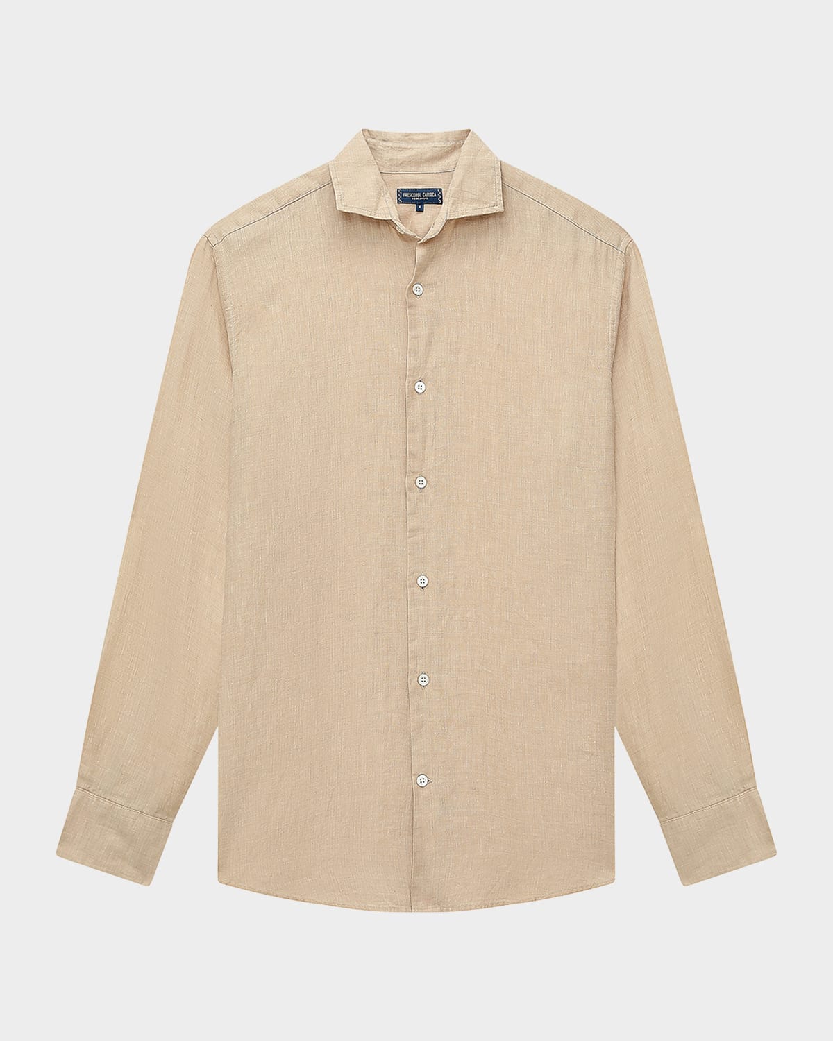 Men's Antonio Linen Casual Button-Down Shirt