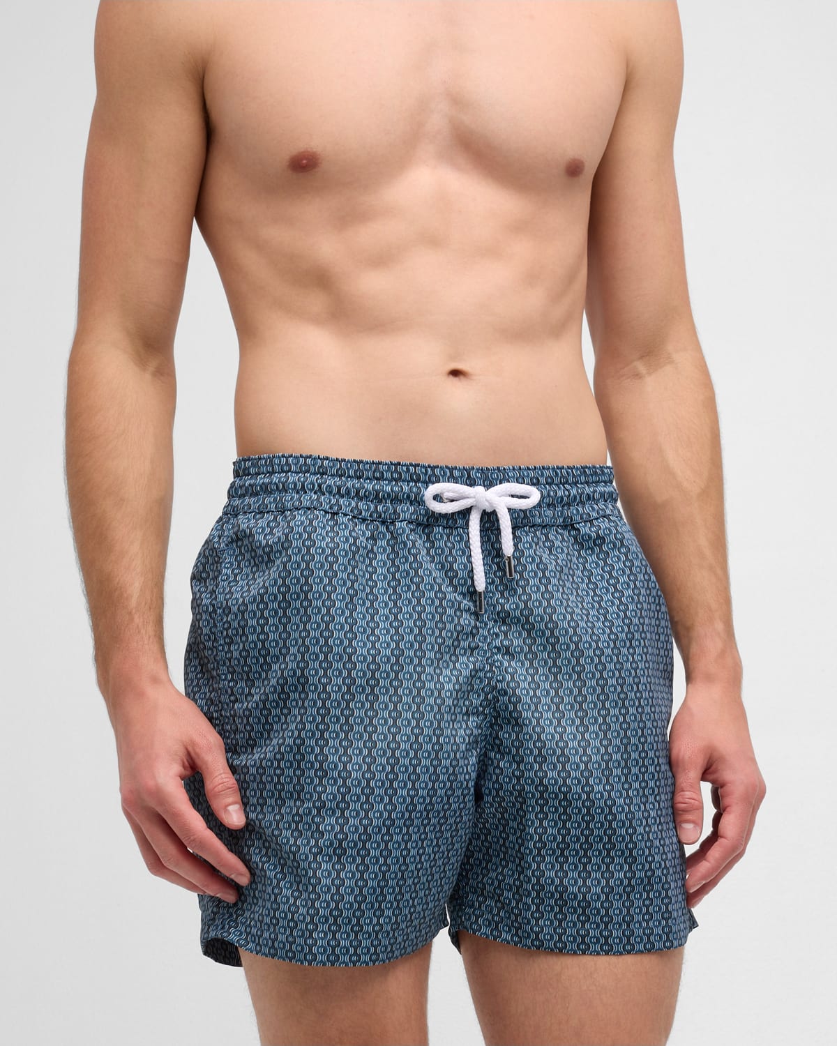 Shop Frescobol Carioca Men's Micro Ipanema Camada Sport Swim Shorts In 756 Perennial Blue