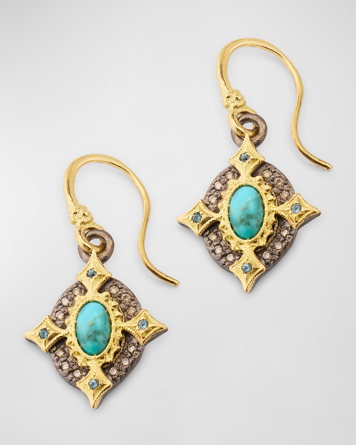 Shop Armenta Turquoise Crivelli Drop Earrings