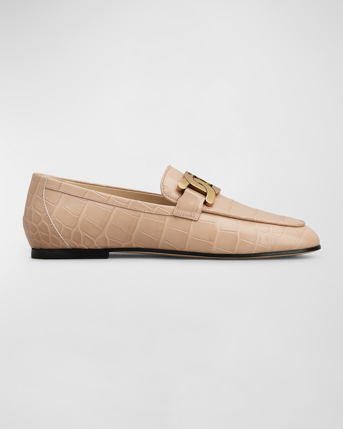 Tod's Suede Loafers In Beige Rosato