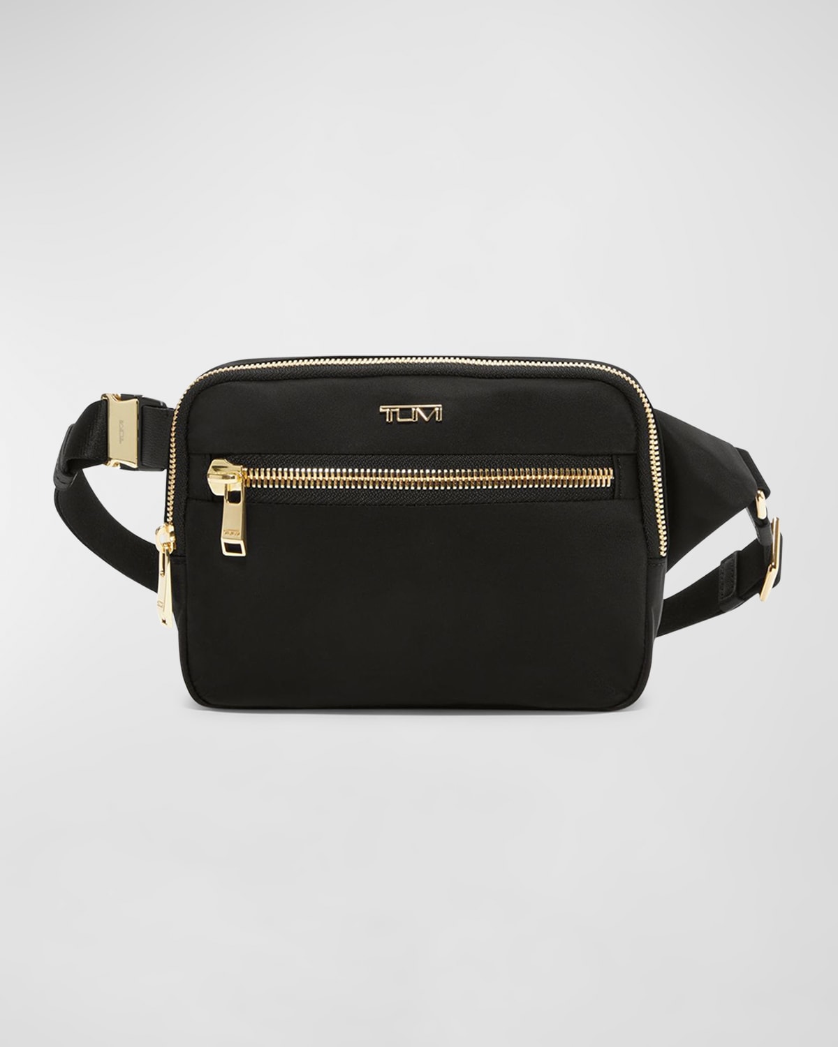 Shop Tumi Sedona Crossbody/sling Bag In Black/gold