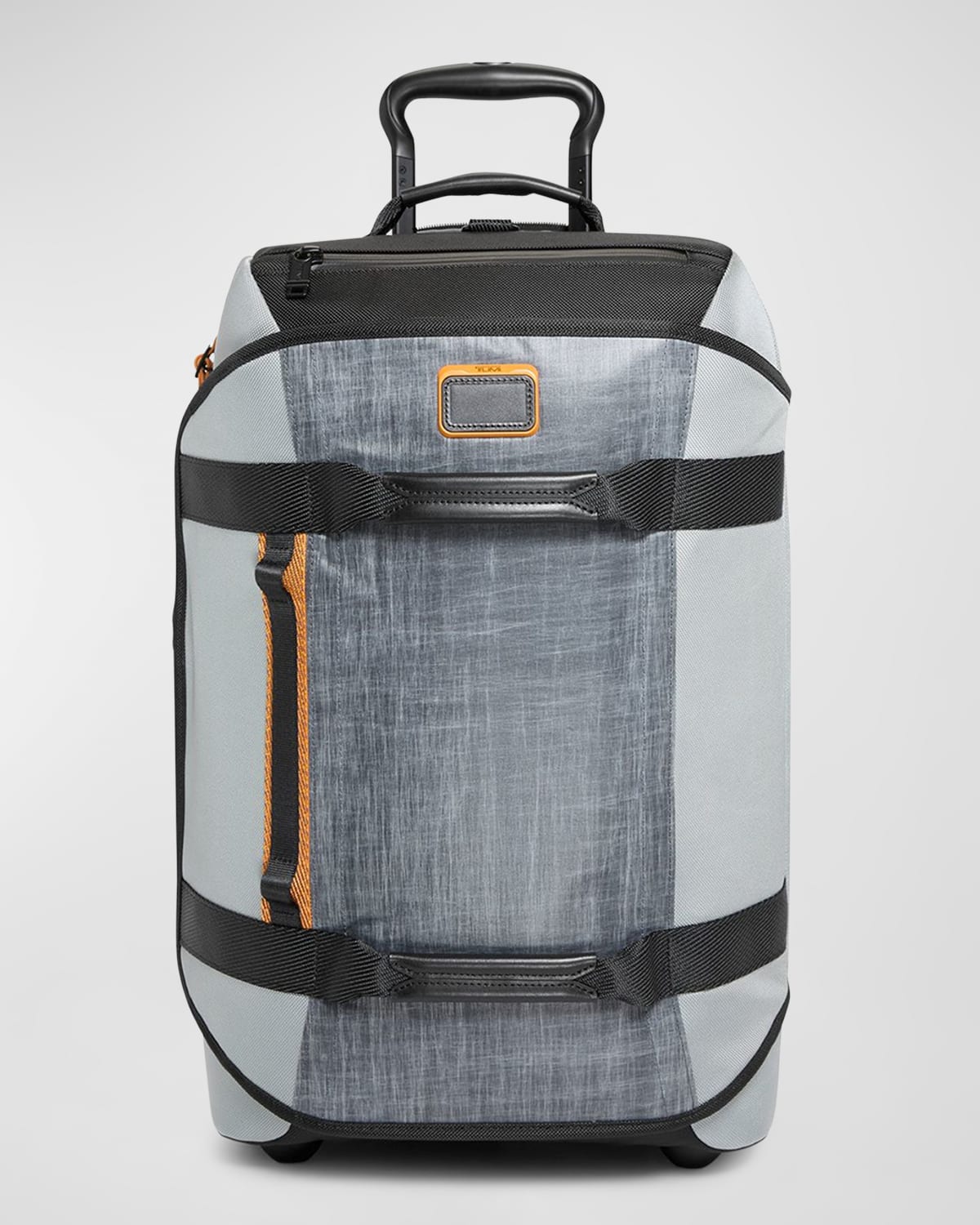 Shop Tumi International 2 Wheeled Duffel Backpack Carry-on In Steel