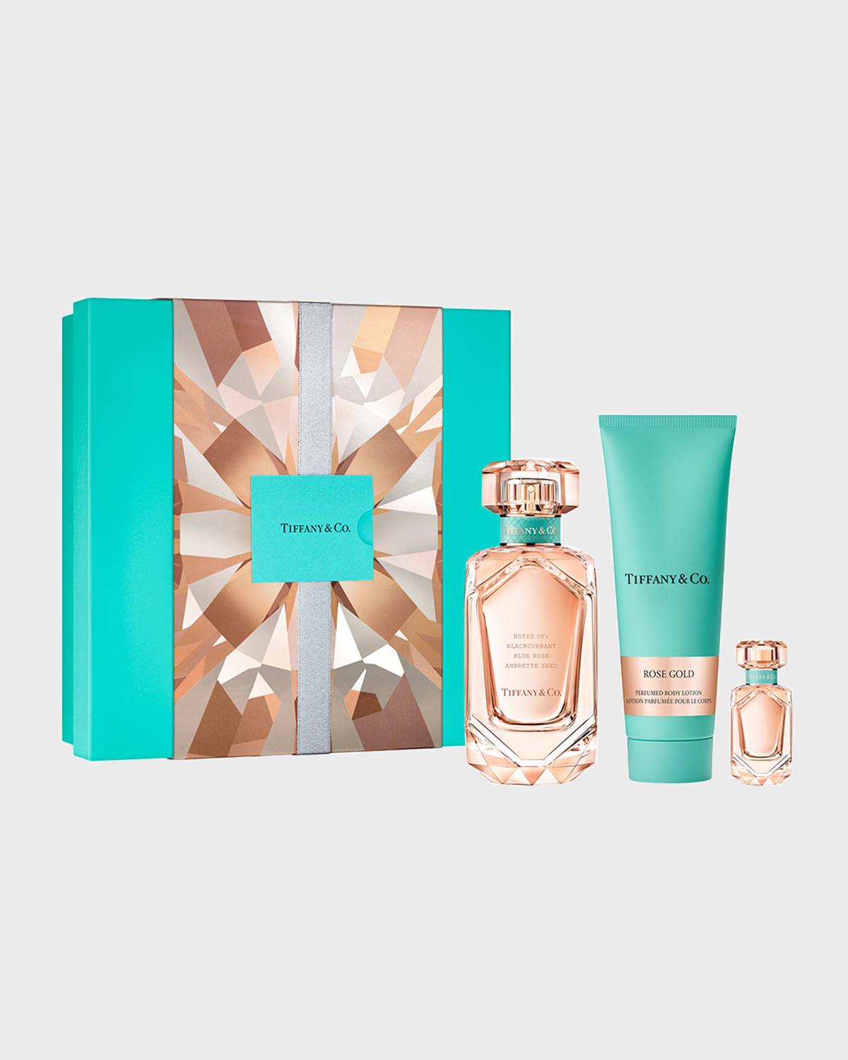 Shop Tiffany & Co Rose Gold Eau De Parfum 3-piece Gift Set