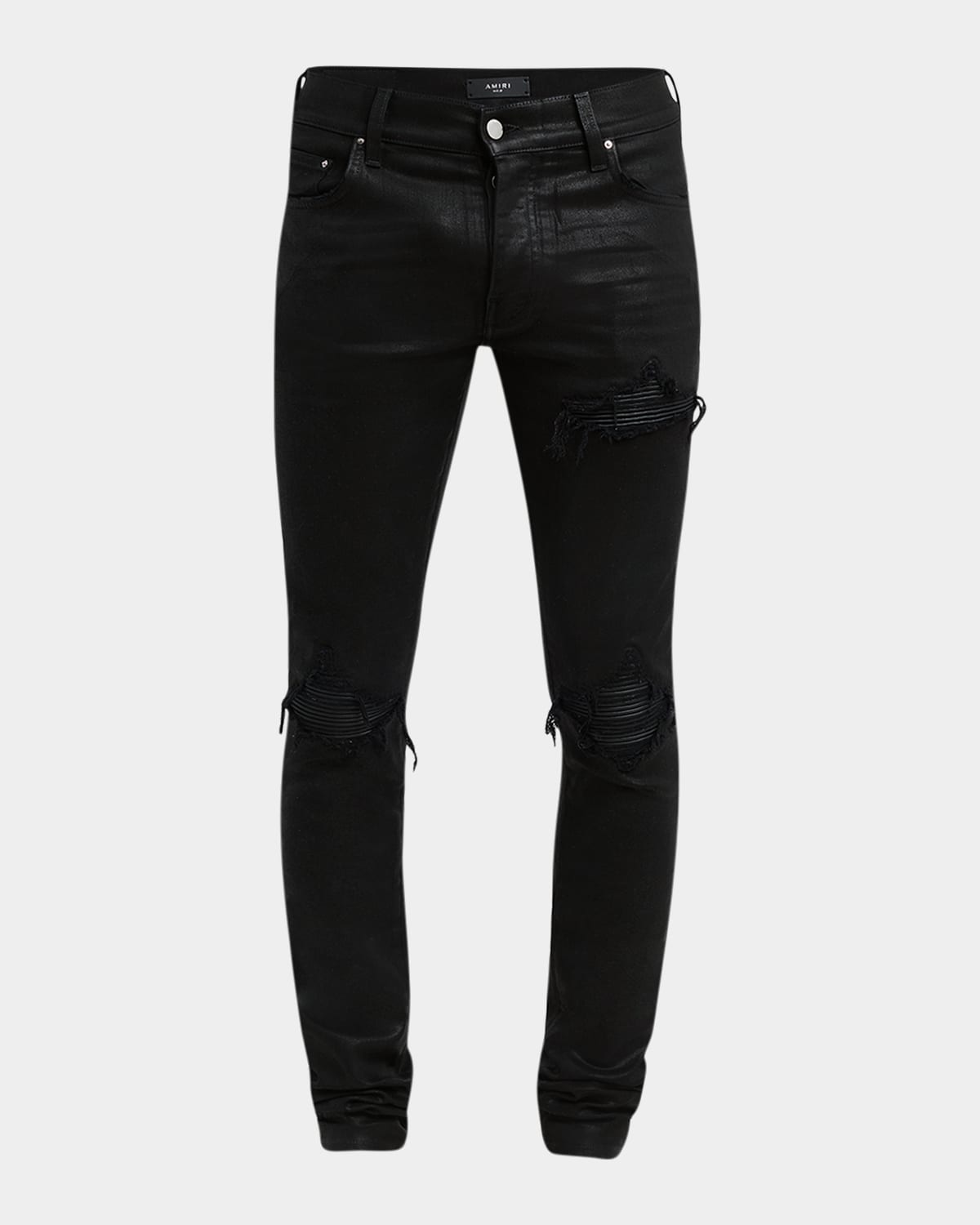 Men's MX1 Waxed Skinny Jeans