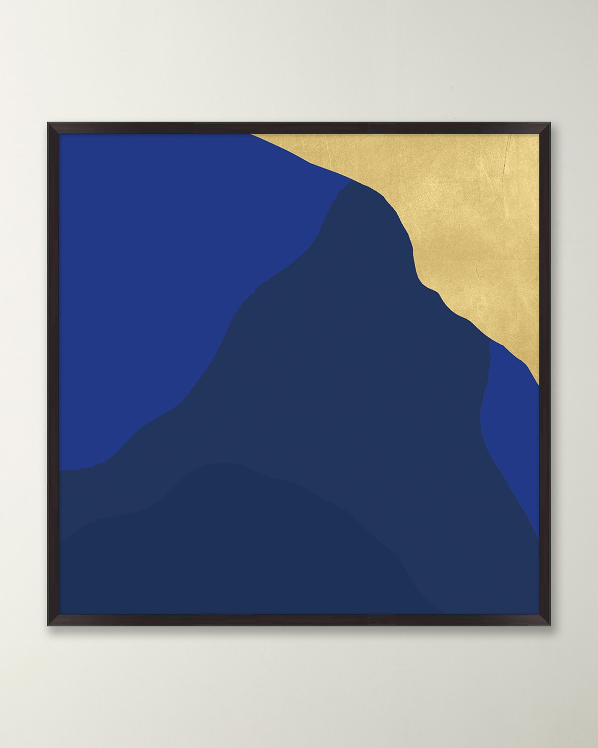 Wendover Art Group Azure Song 5 Framed Giclee In Blue