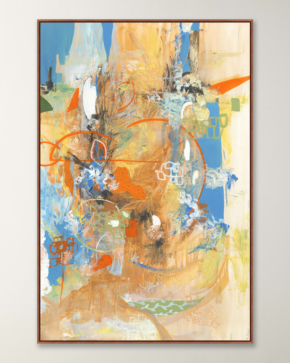 Wendover Art Group Assembly Deux Framed Giclee In Multi