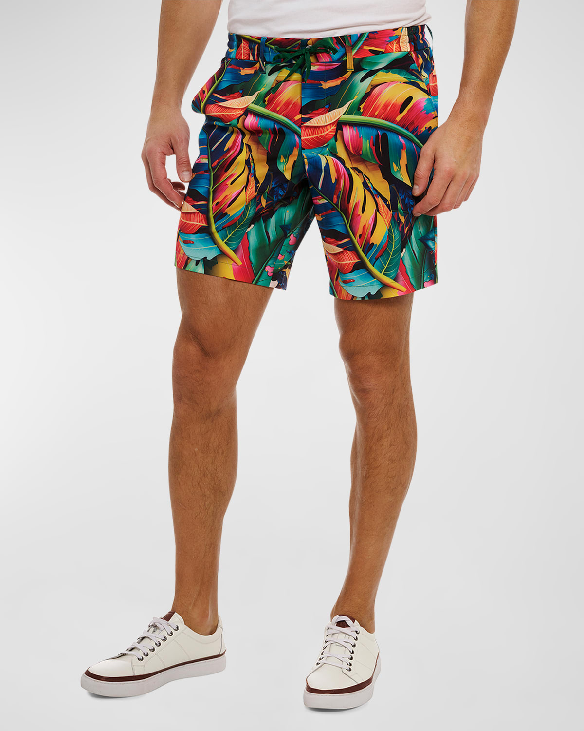 Men's Toucan Woven Drawstring Shorts